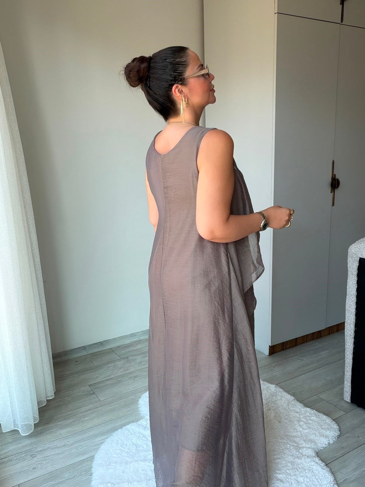 3450 Elbise BRONZ