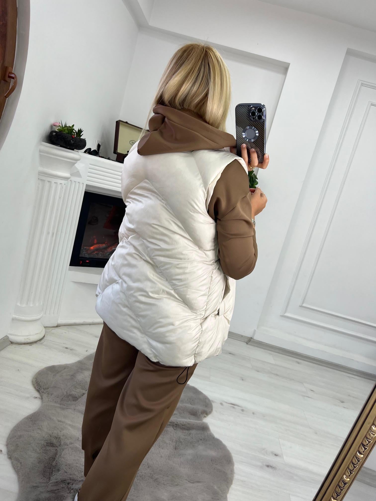 4067 Dolum Yelek BEJ