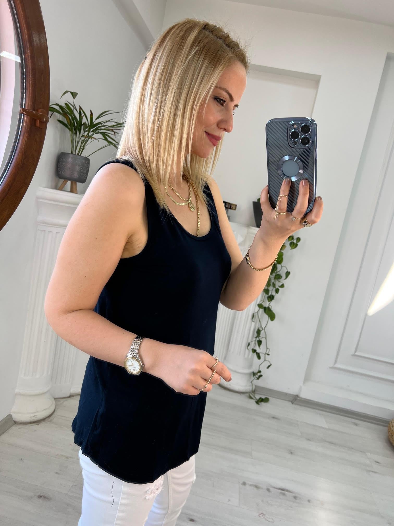 440 Basic Undershirt LACİVERT