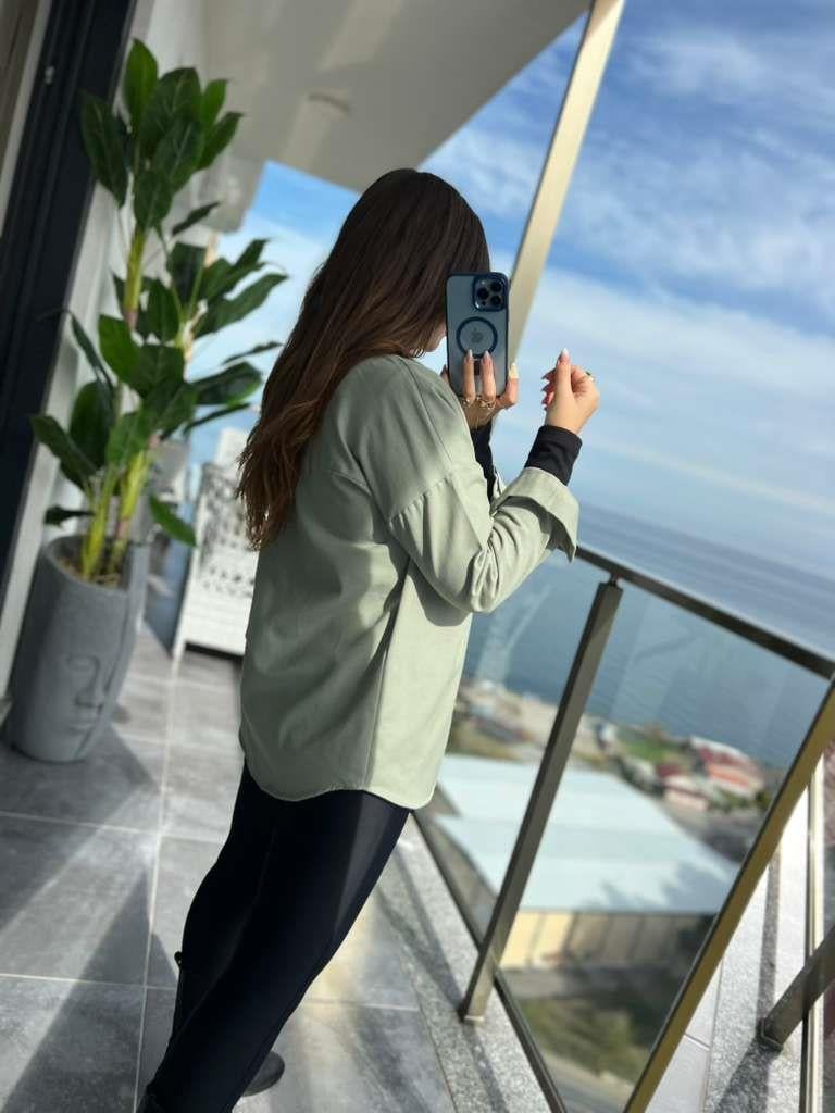 474 Gabardin Gömlek MİNT