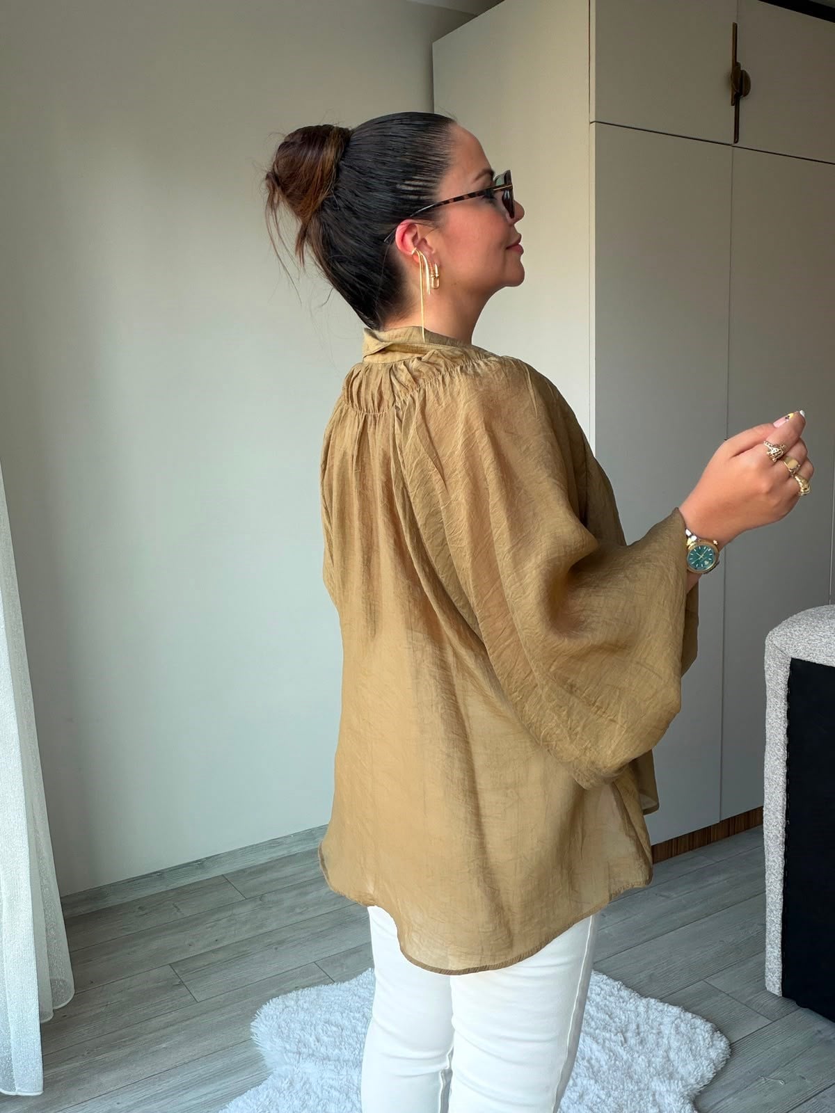 5018 Gömlek olive