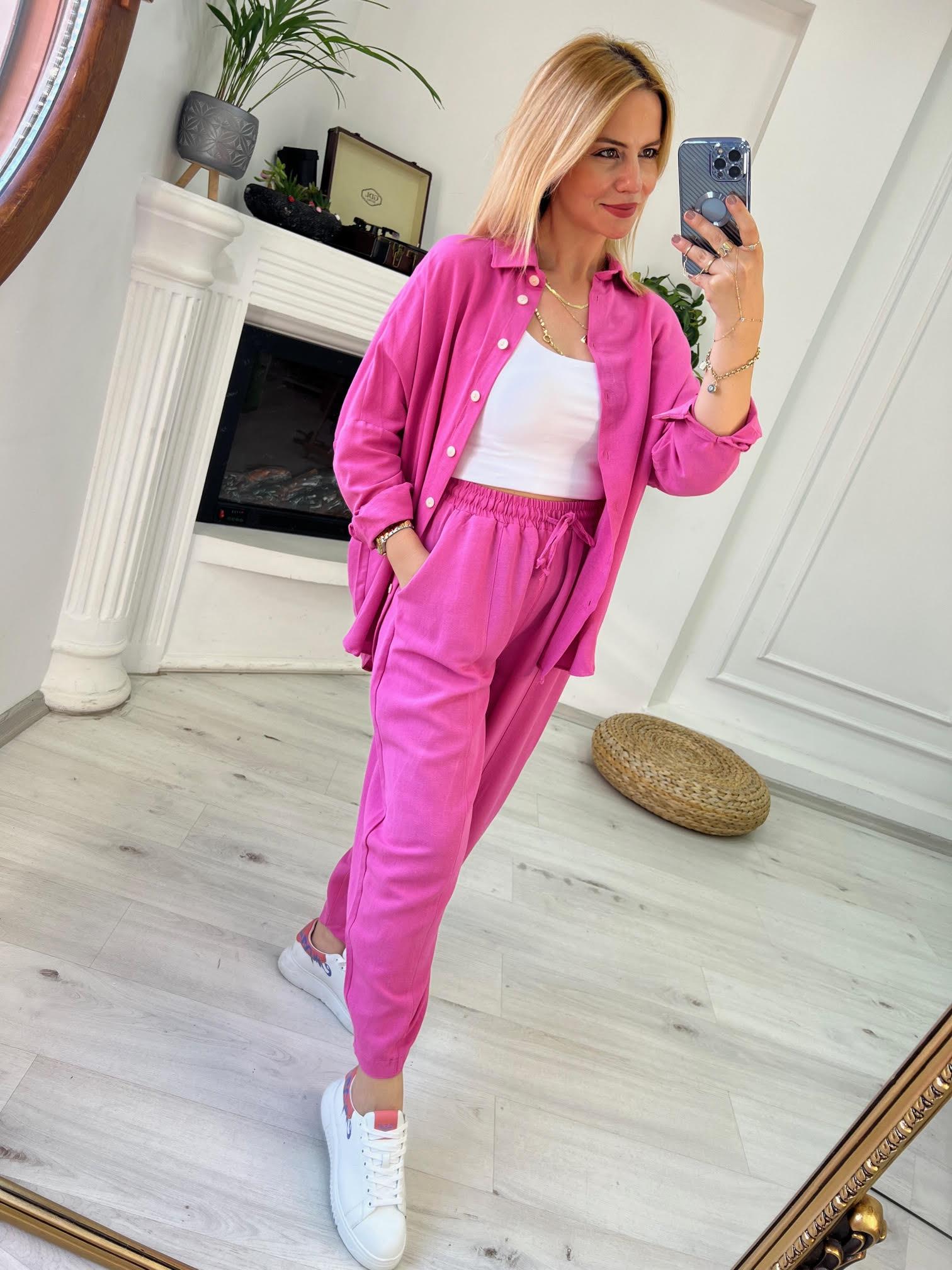 50460 Şalvar Pantolon PEMBE