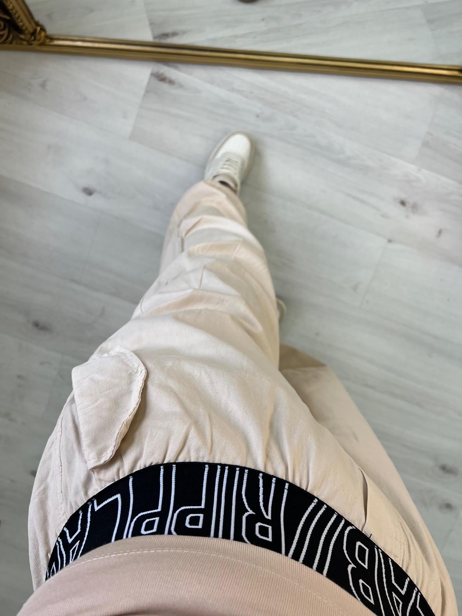 50776 Yazılı Pantolon TAŞ