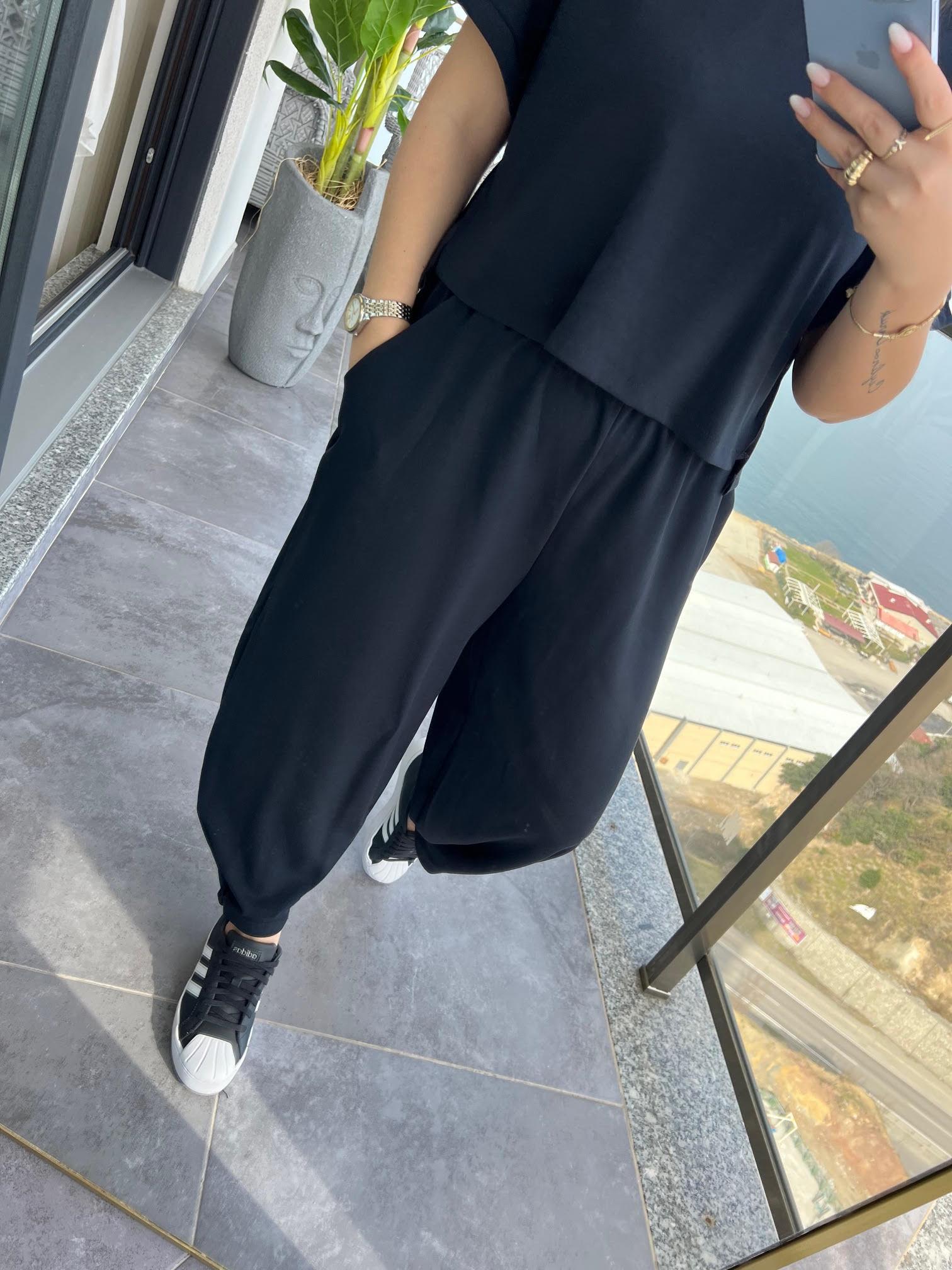 50986 Tshırt Pantalon Takım FÜME