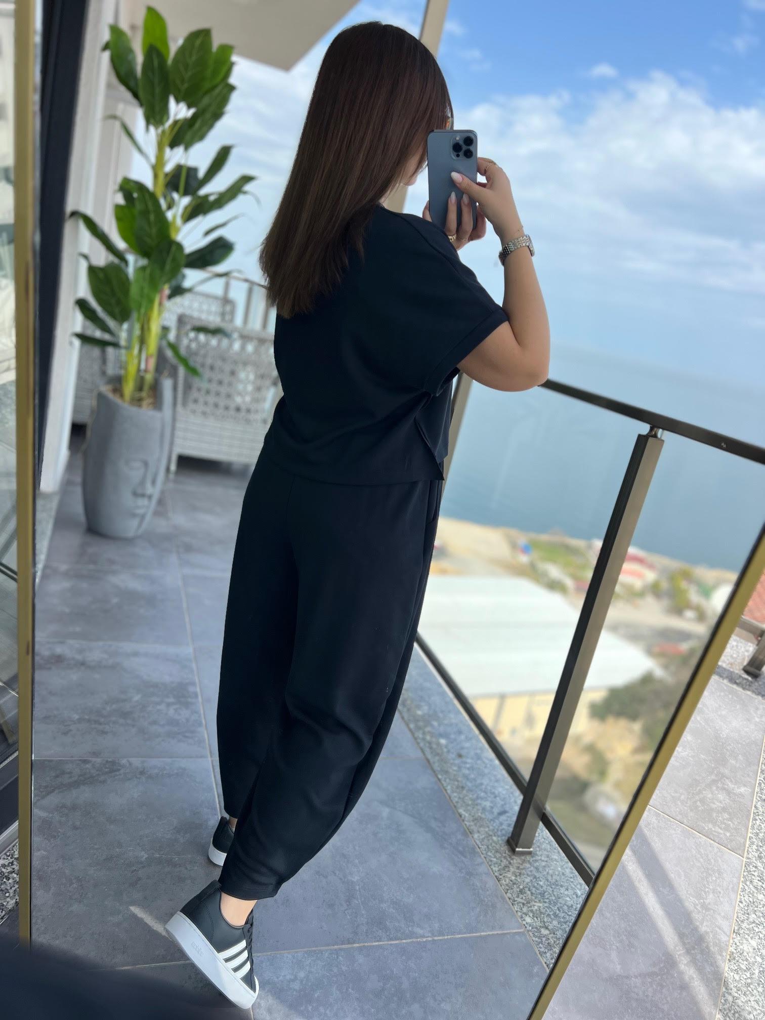 50986 Tshırt Pantalon Takım FÜME
