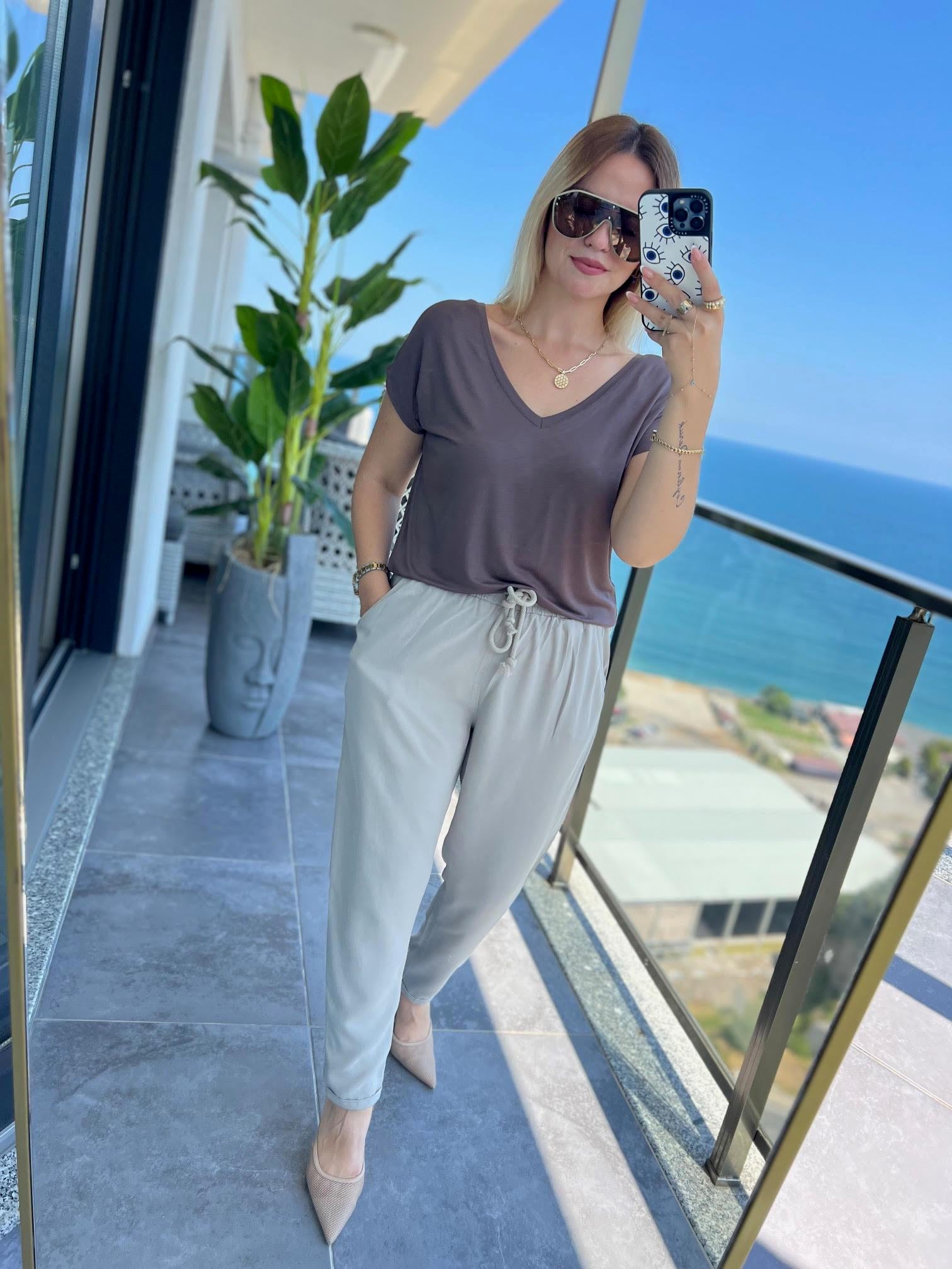 5285  Tensel Pantalon TAŞ