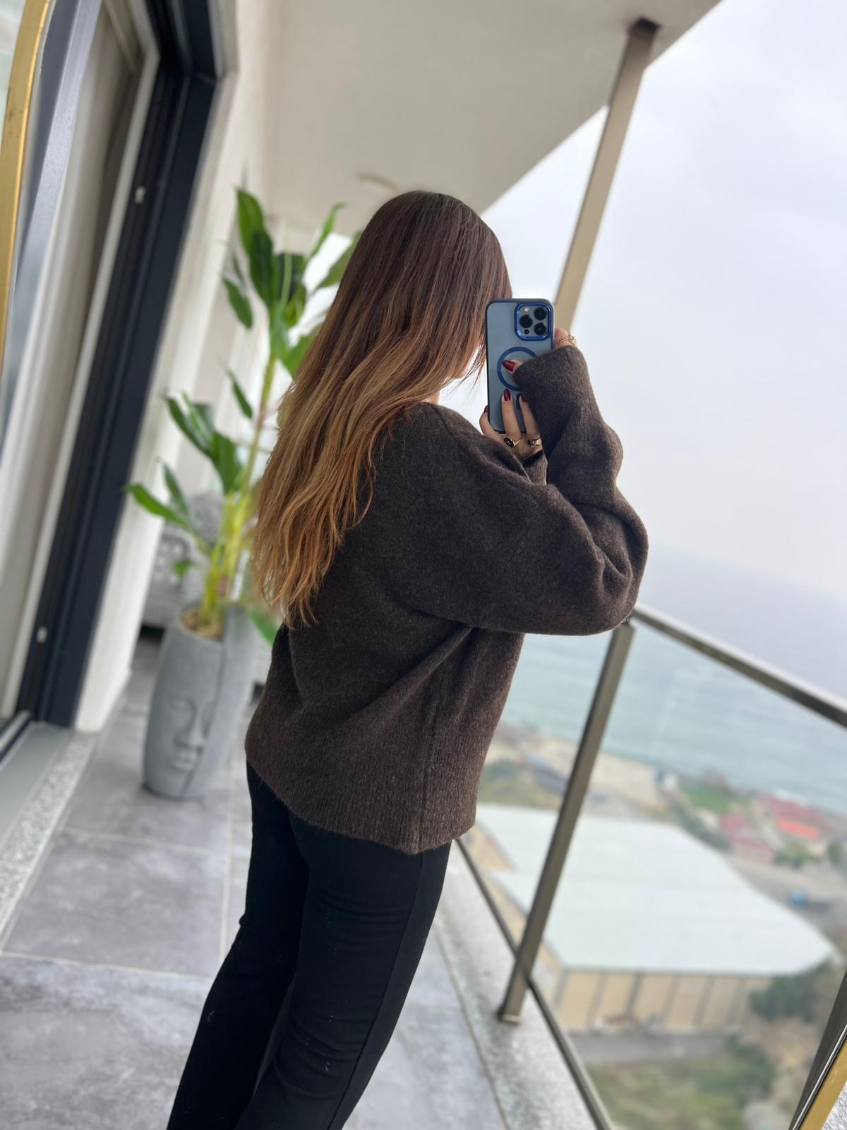 5400 V Yaka Osla Kazak KAHVE