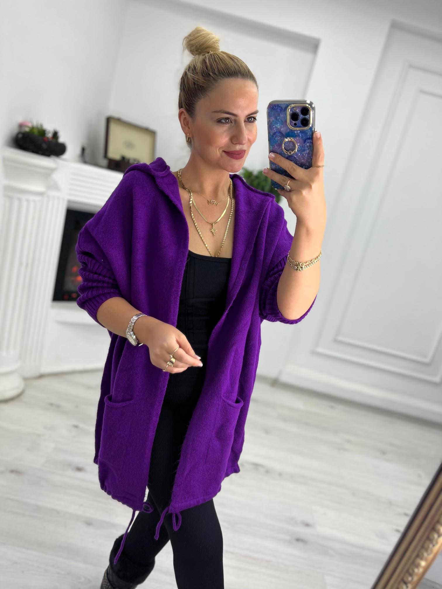 5634 Owersize Hırka MOR