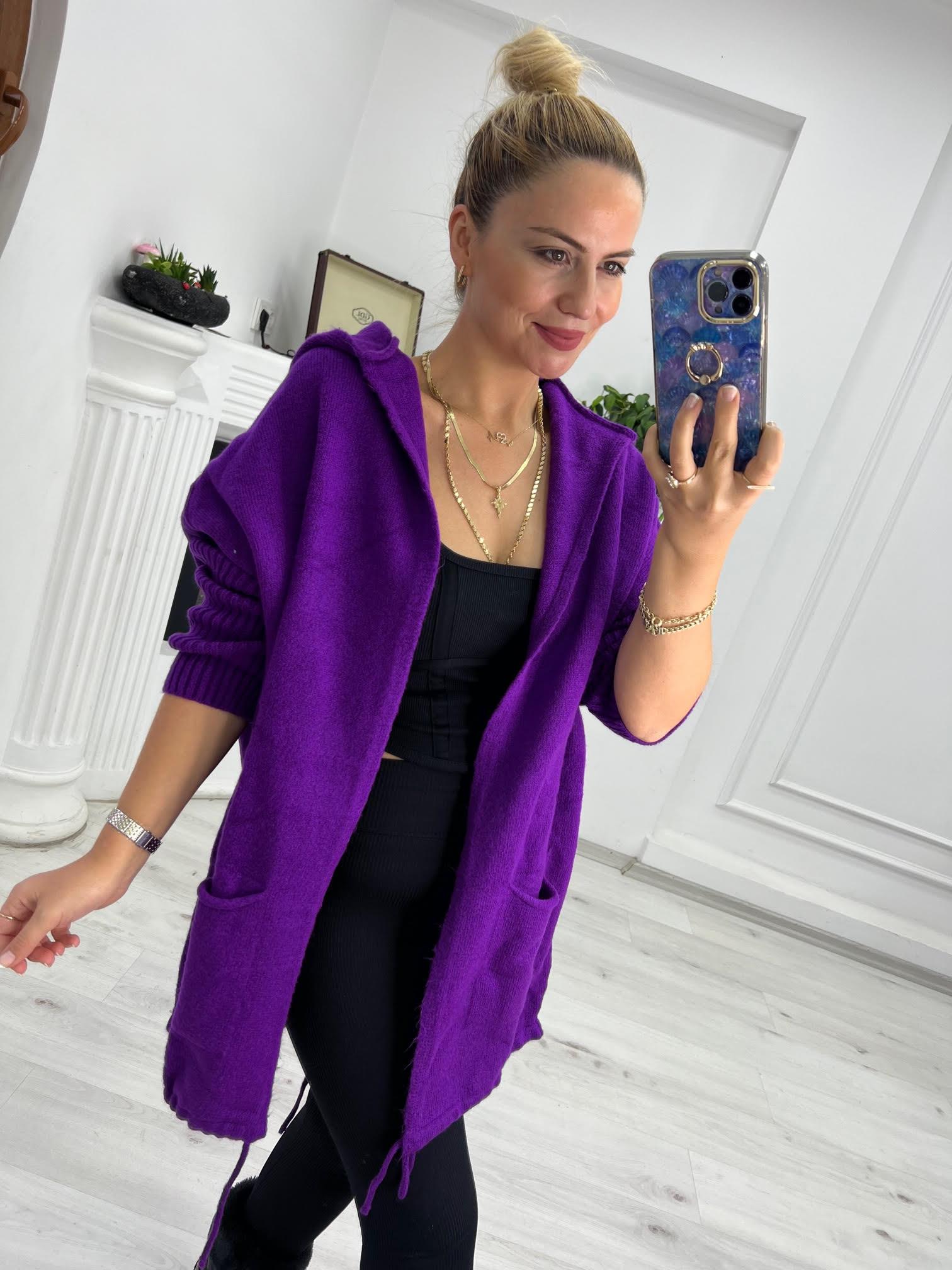 5634 Owersize Hırka MOR