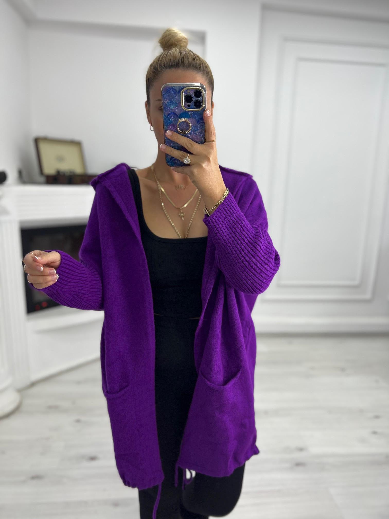 5634 Owersize Hırka MOR
