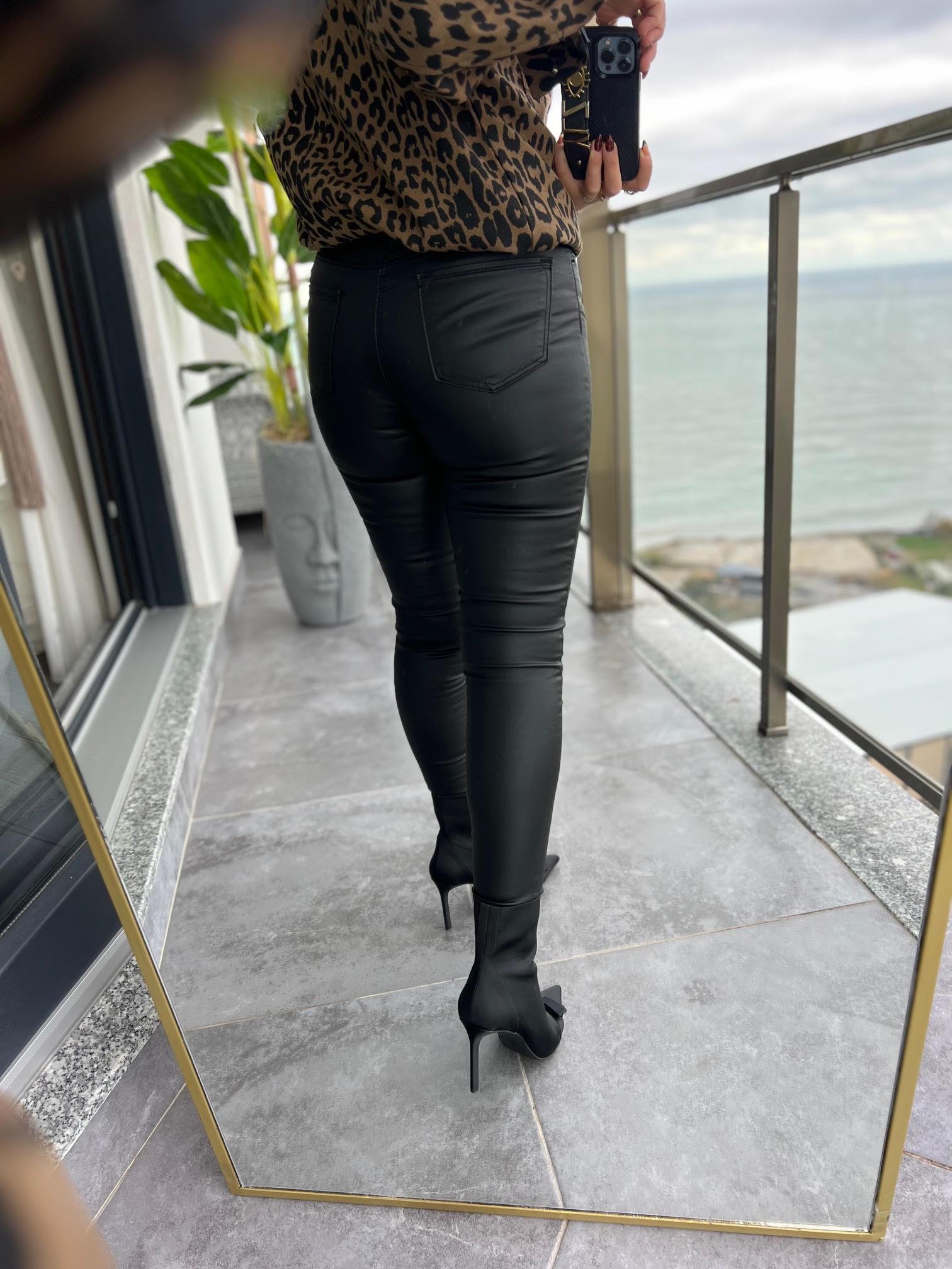 7354 Mum Pantolon SİYAH