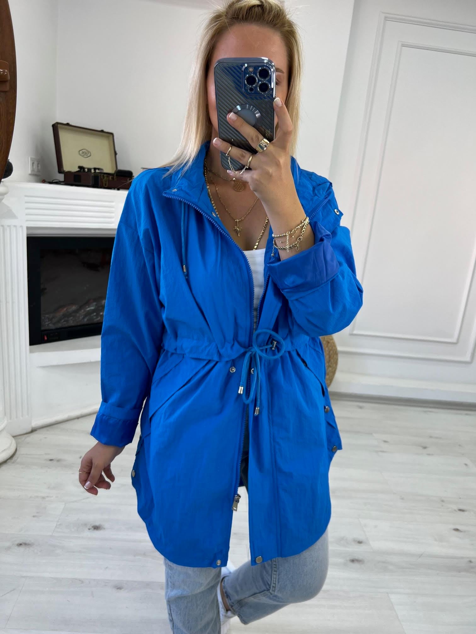 87067 Robin Trençkot MAVİ