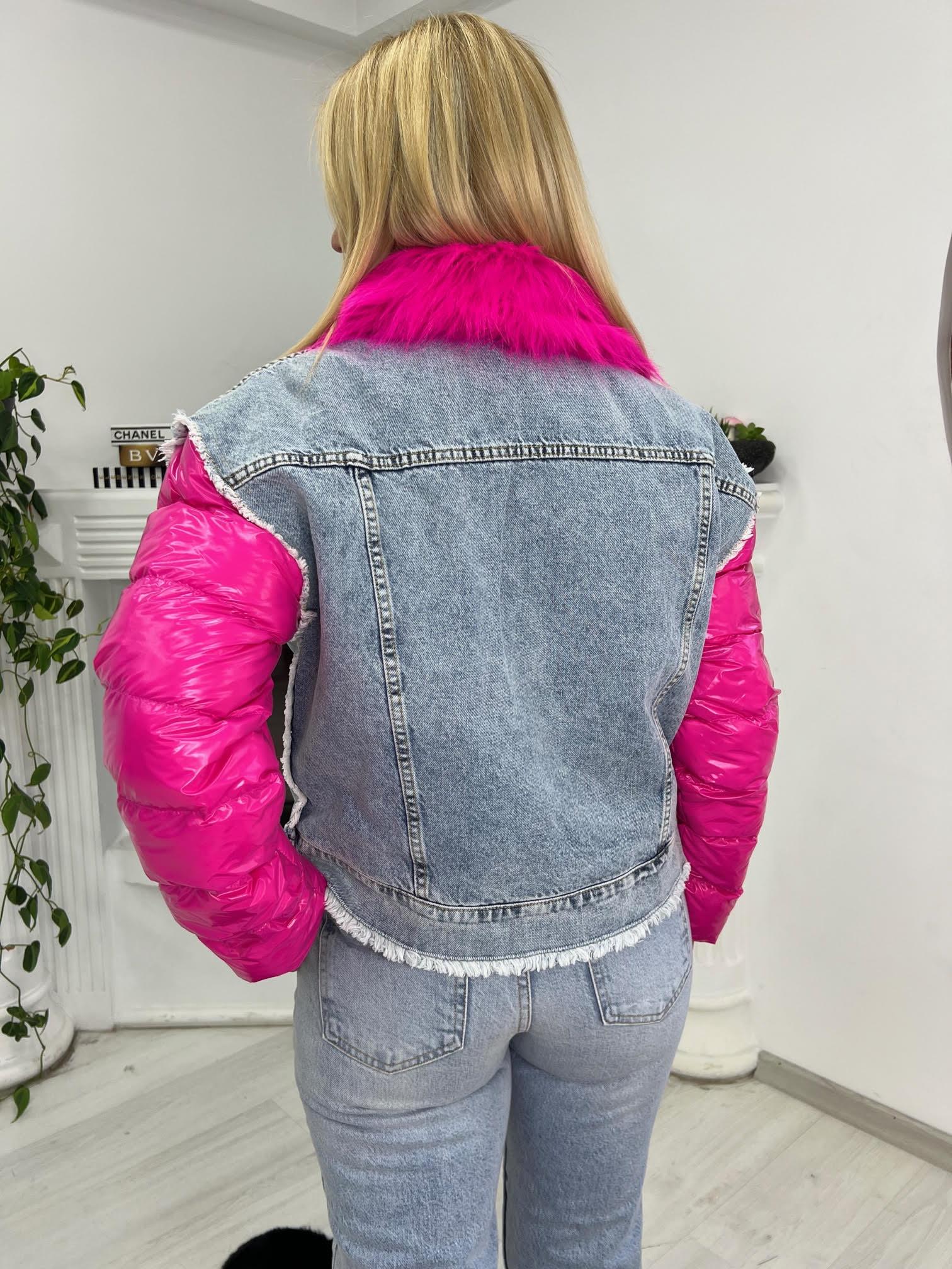 89849 Peluşlu Jean Mont FUŞYA