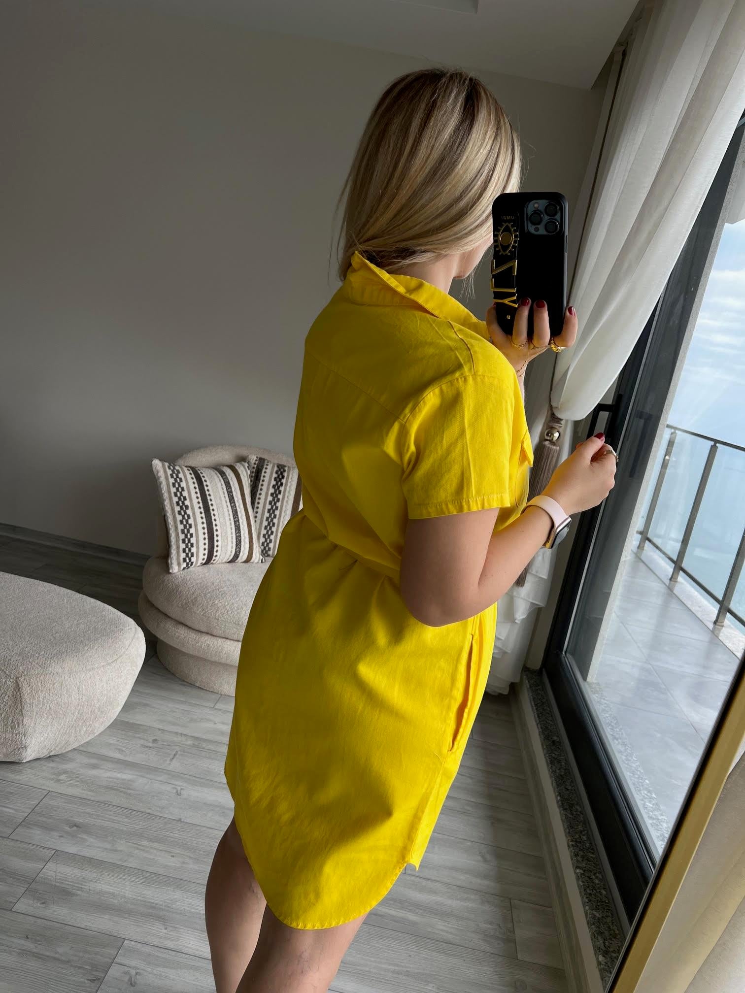 Cepli Elbise SARI