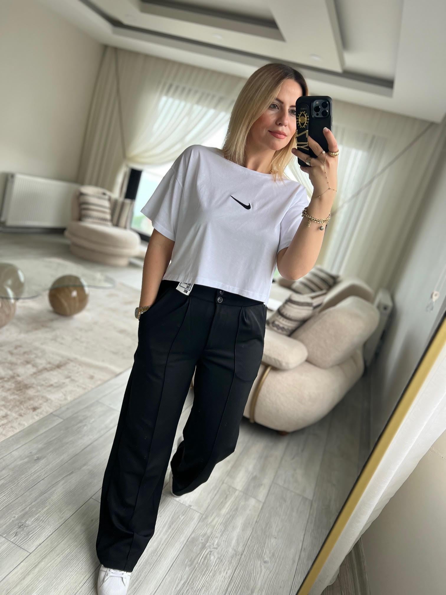 Kısa Tshirt BEYAZ