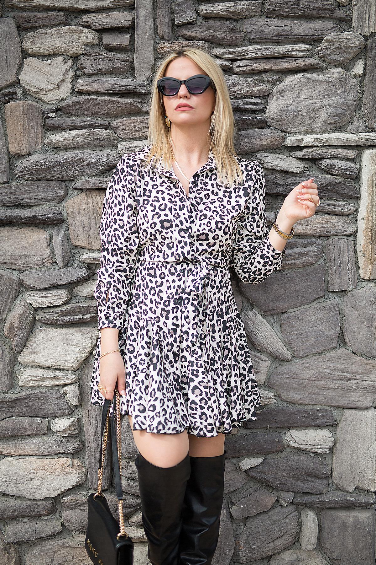 M35665 Robin Elbise LEOPAR