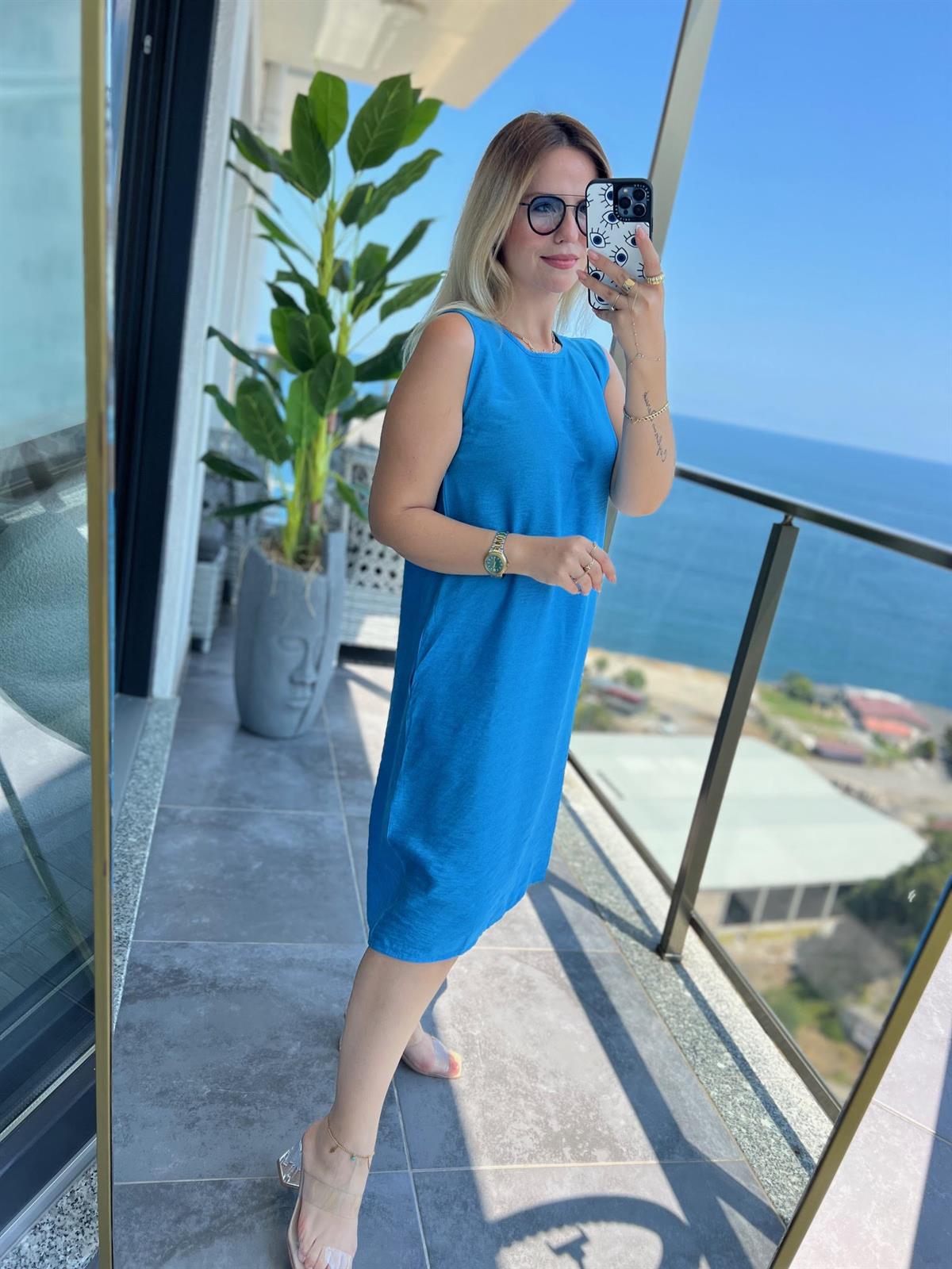 026 Çan Elbise MAVİ