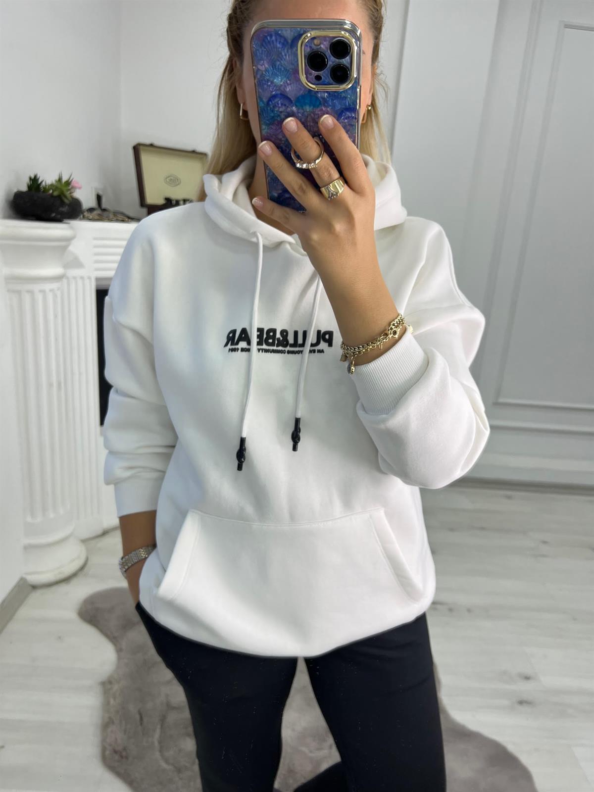 03 Sweat BEYAZ