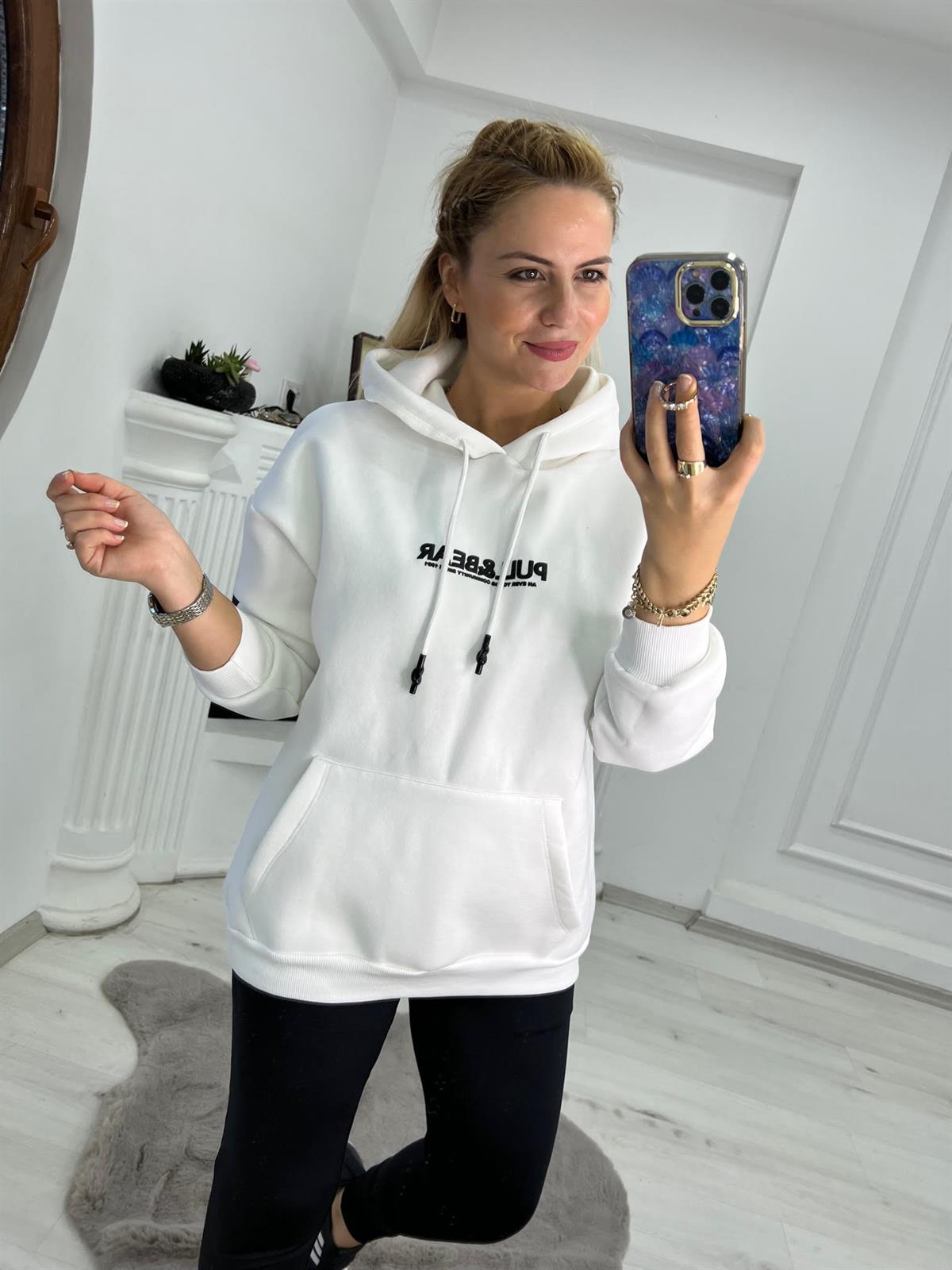 03 Sweat BEYAZ