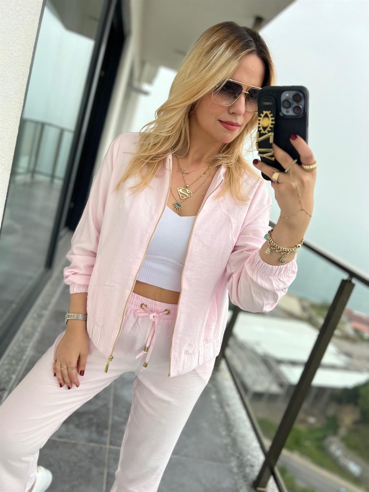 0331 PantolonluTakım PEMBE