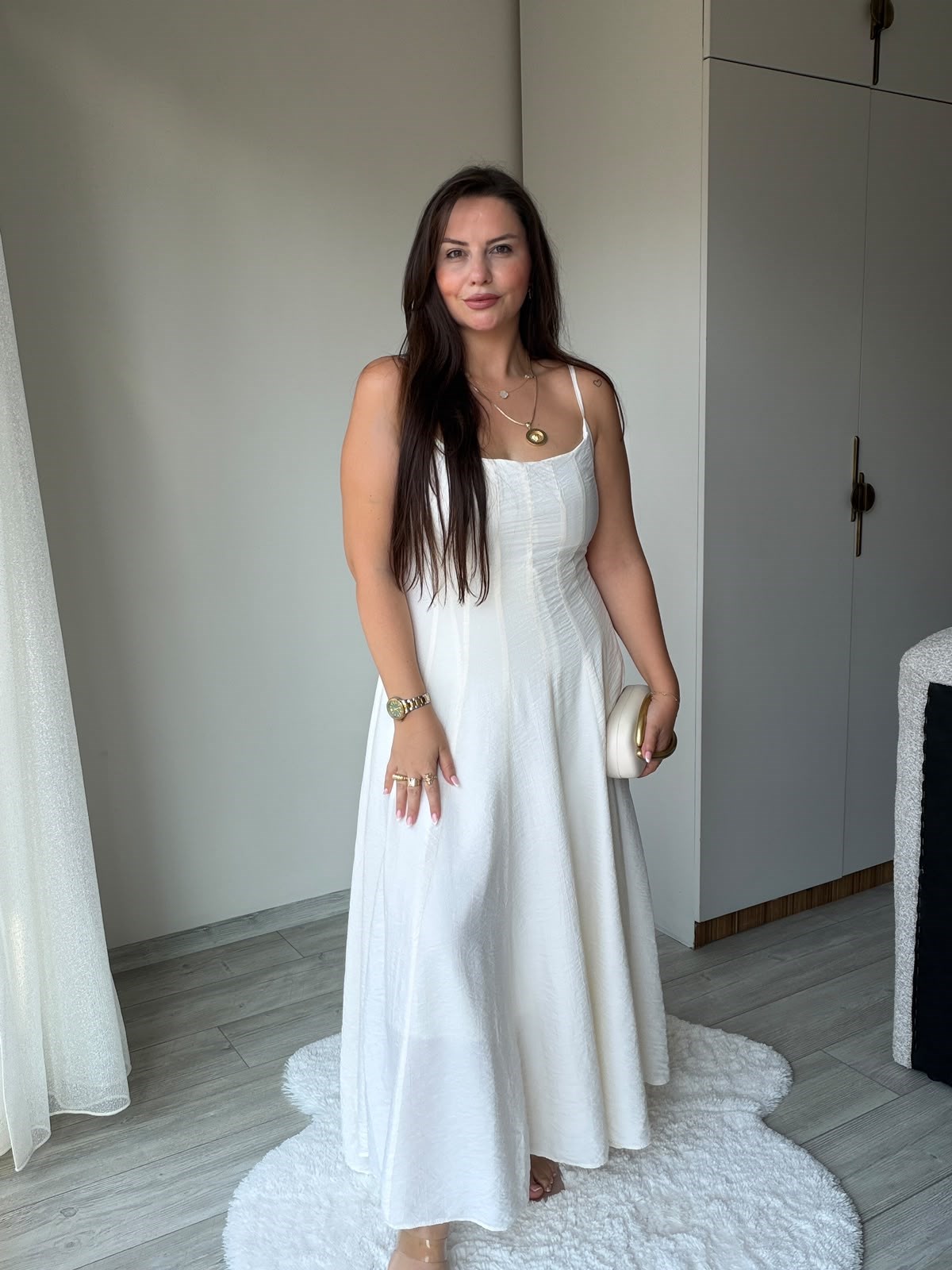 040 Elbise EKRU