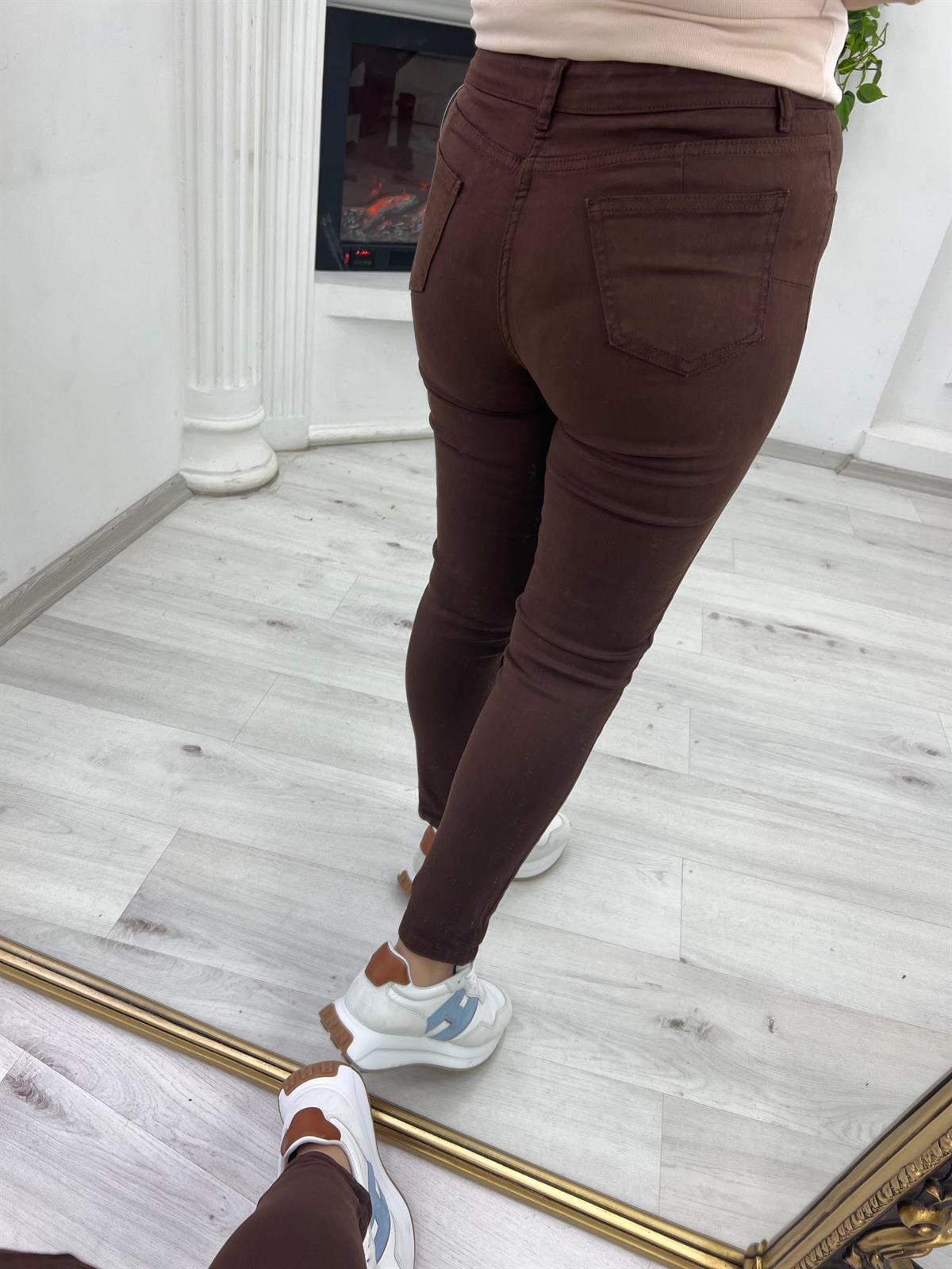 046 Puşap Jean KAHVE