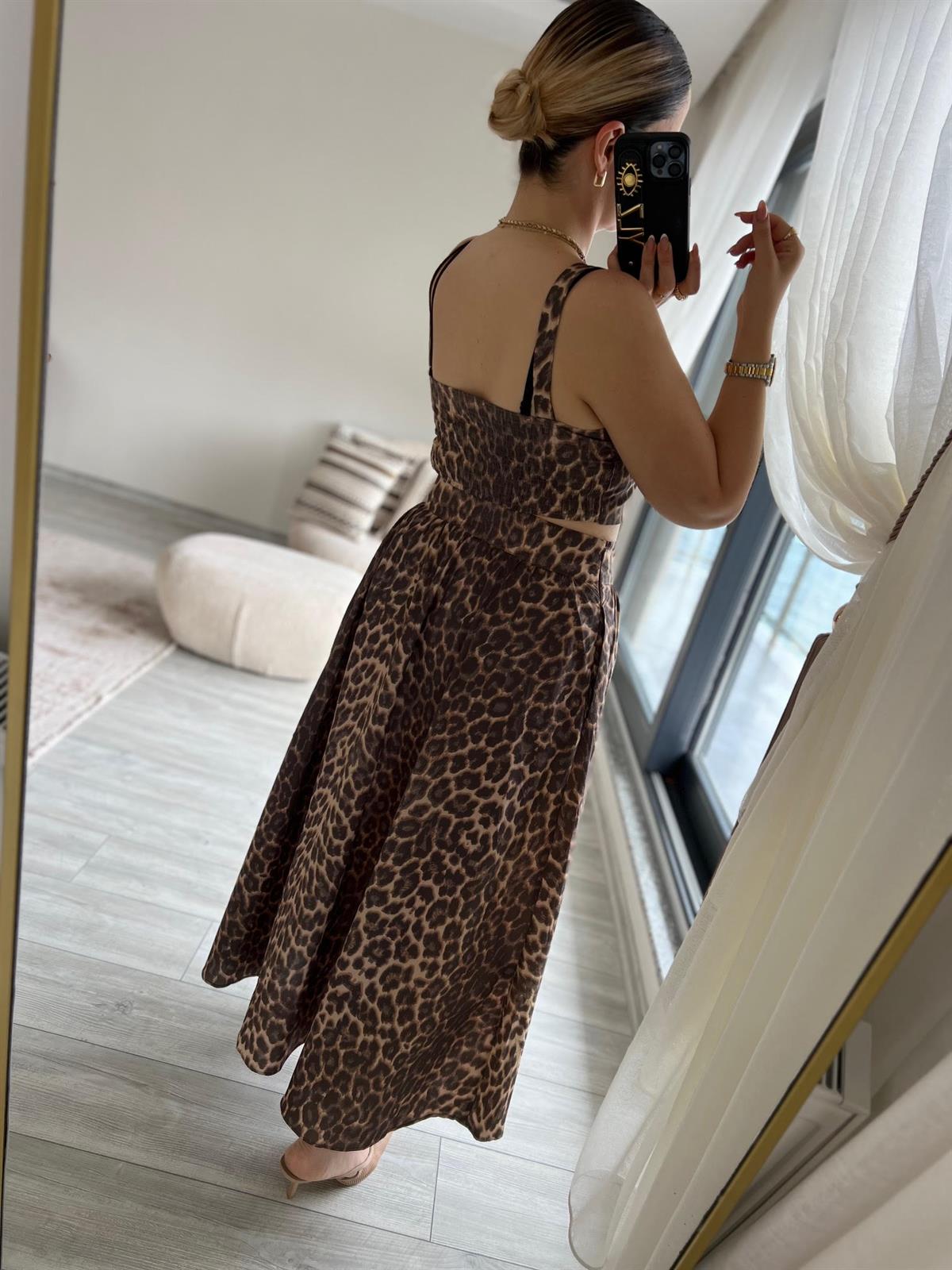 0524 Crop-Etek Takım LEOPAR