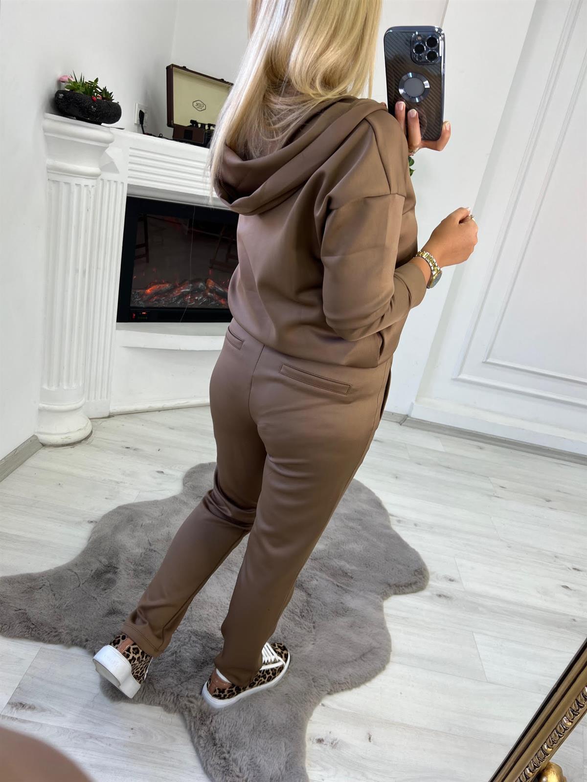 1002 Skuba Çımalı Pantolon KAHVE
