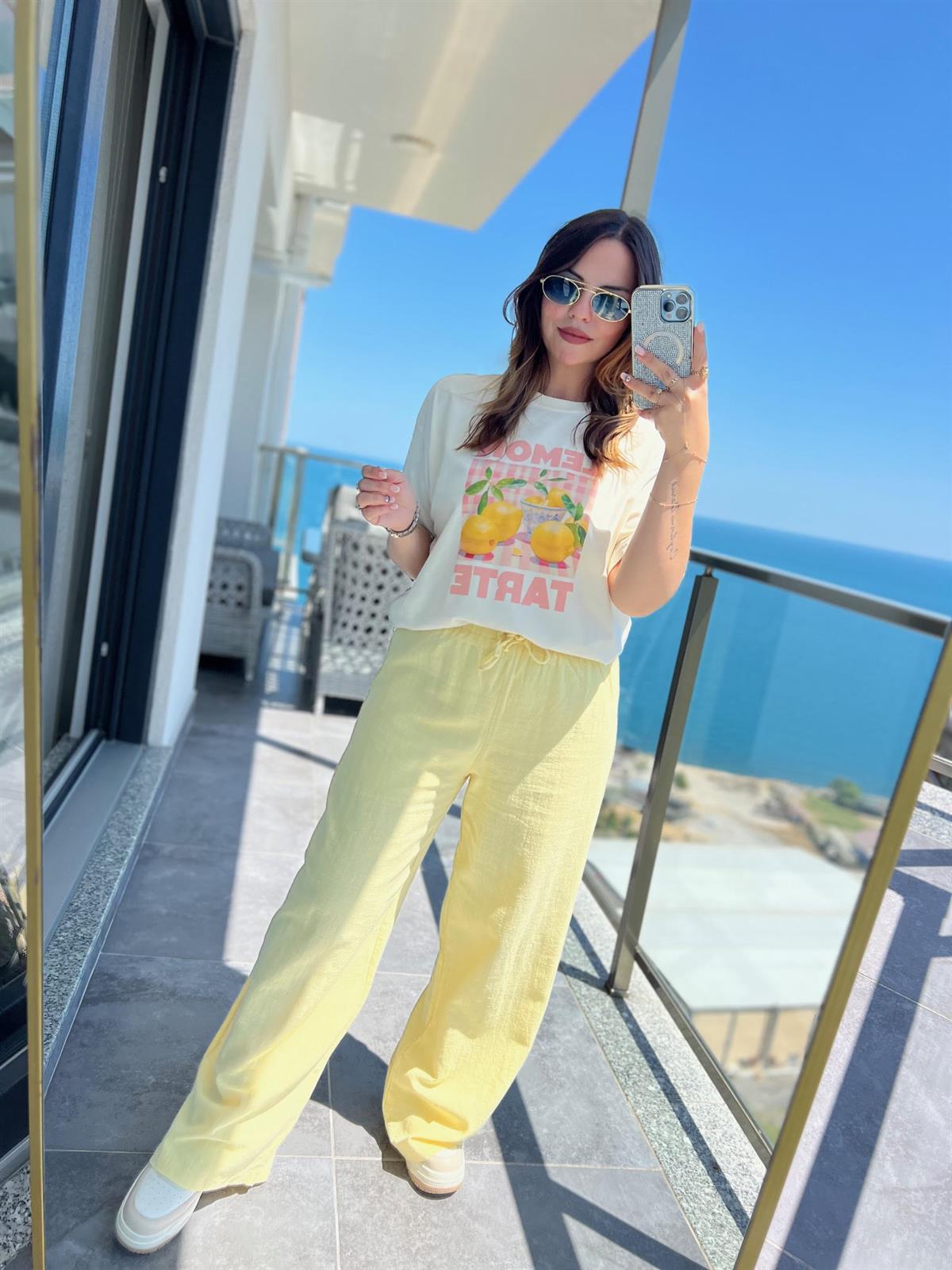 1005 Keten Pantalon SARI