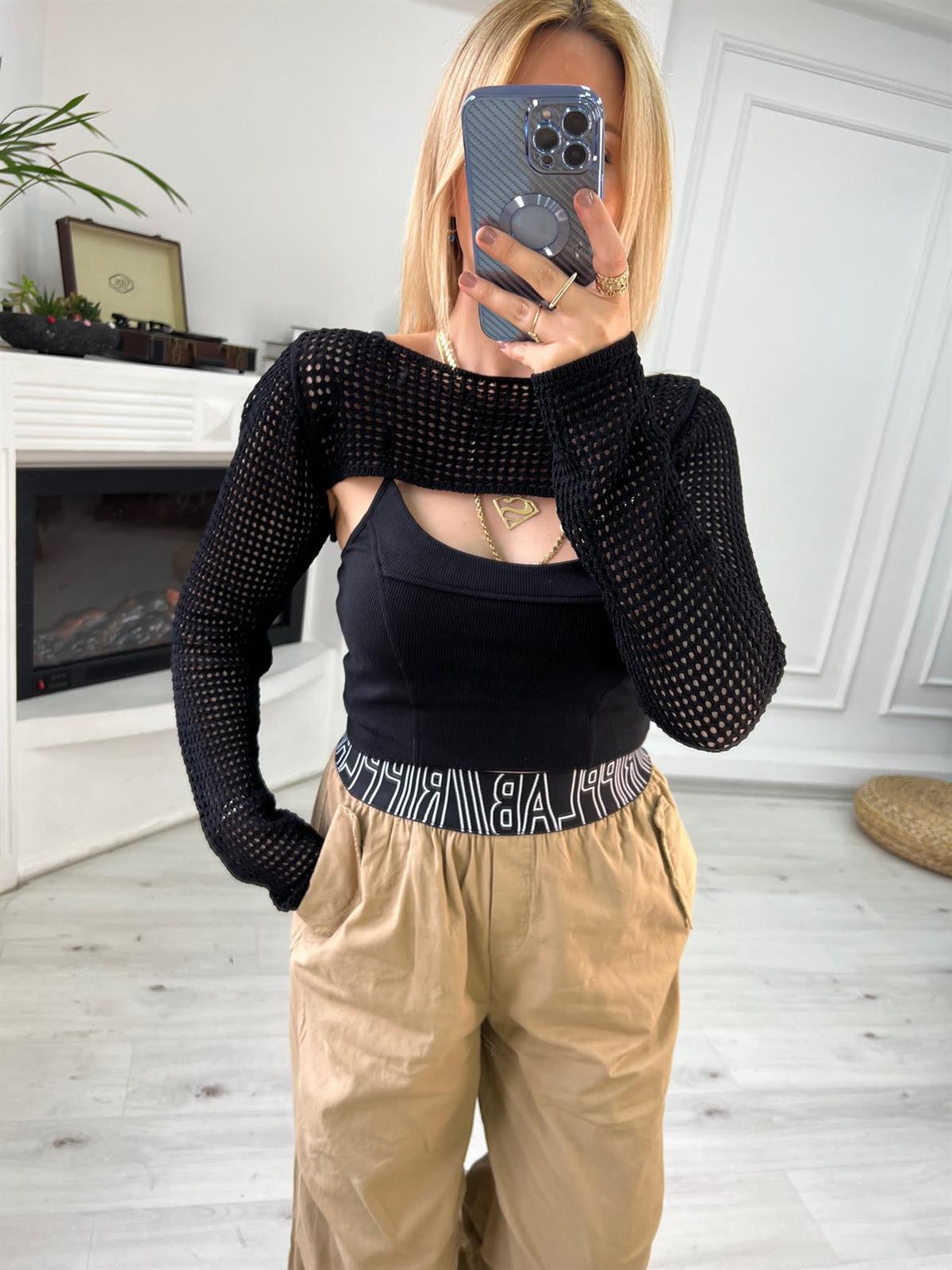 10414 Bolero SİYAH
