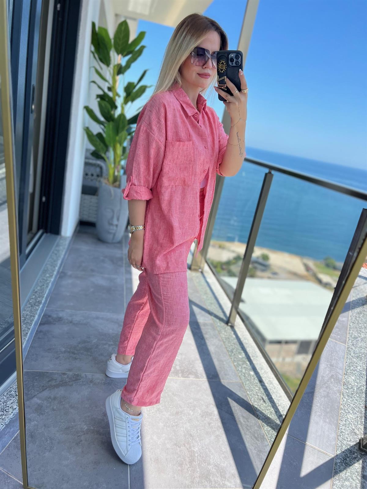 1061 Gömlekli Takım PEMBE