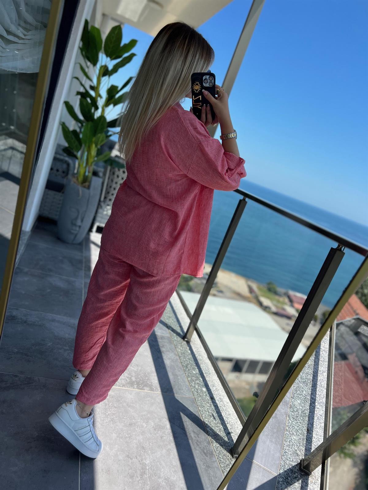 1061 Gömlekli Takım PEMBE
