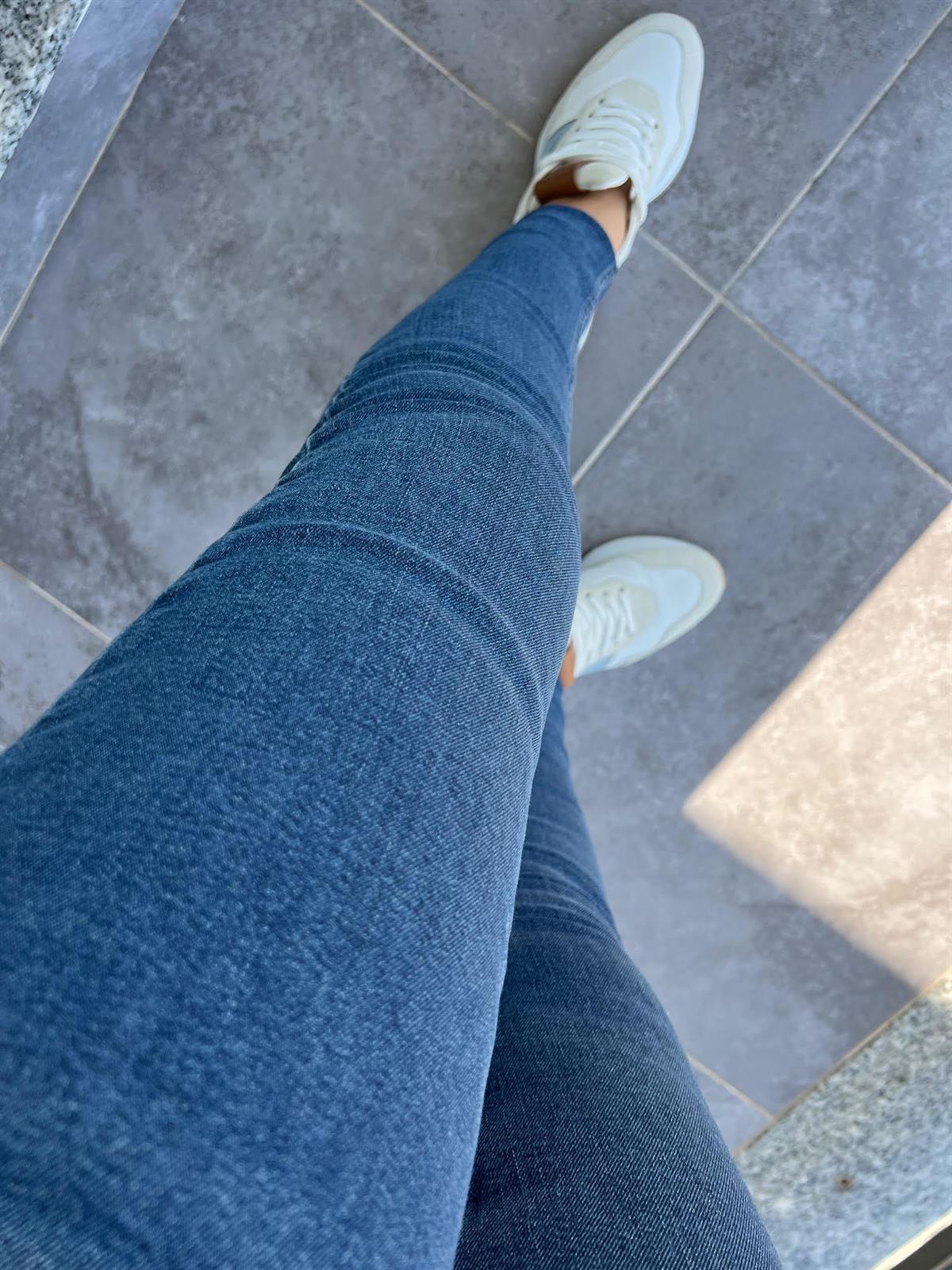 142 Dark Skinny Jean MAVİ