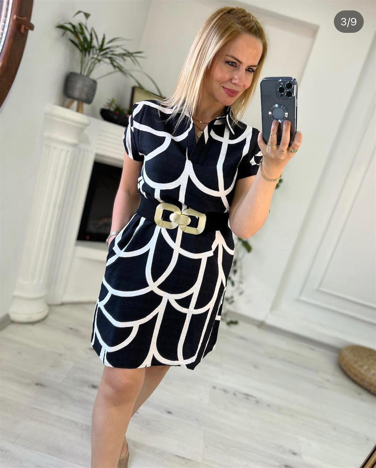 1602 Lastik Kemer SİYAH