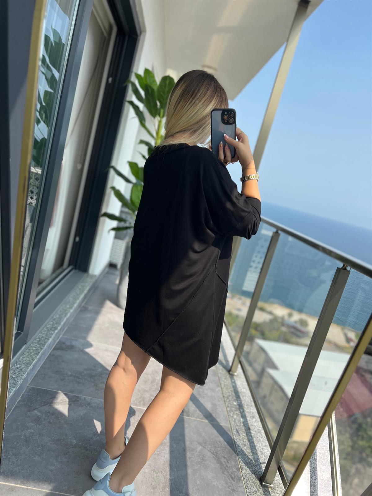 212294 Tunik Bluz SİYAH