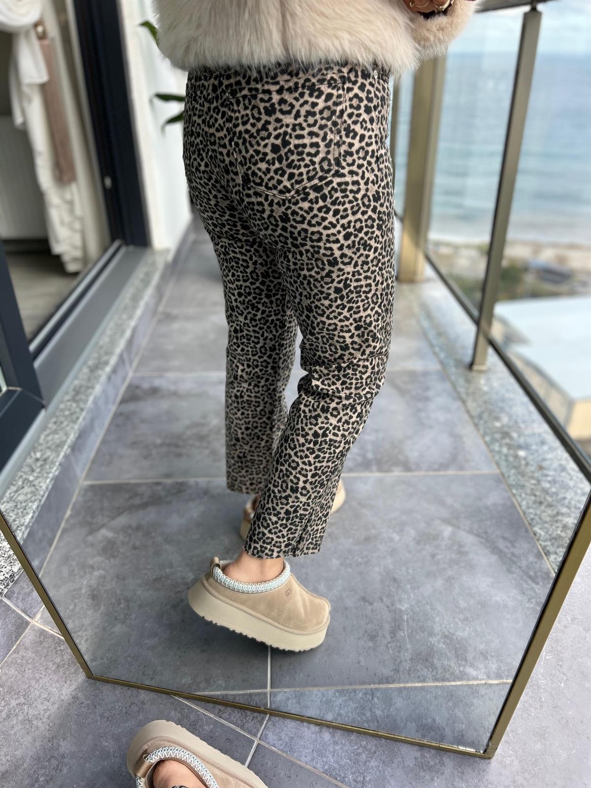 2402 Boyfit Kesk Paça Jean KAHVE