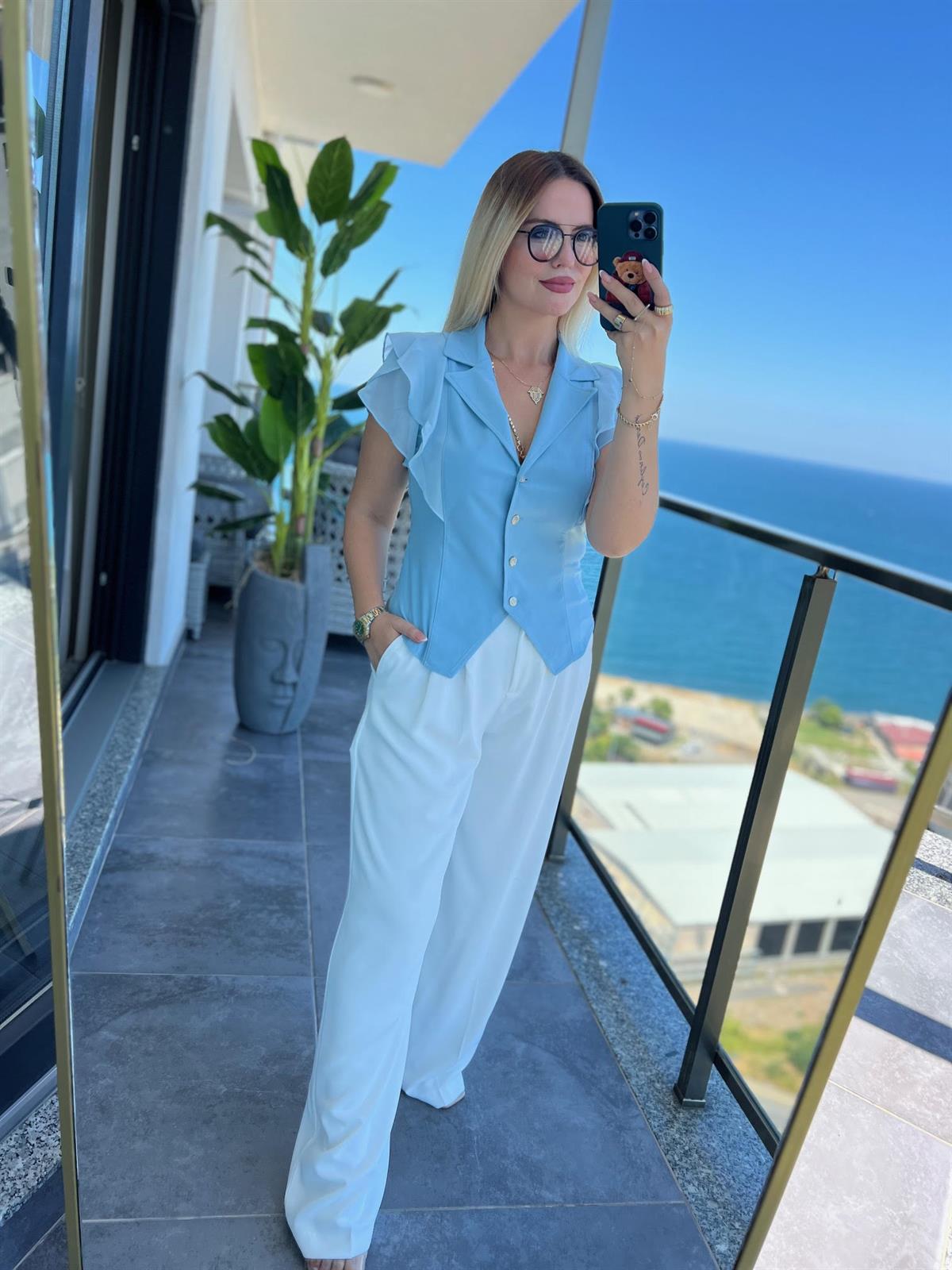 2670 Bluz BEBE MAVİ