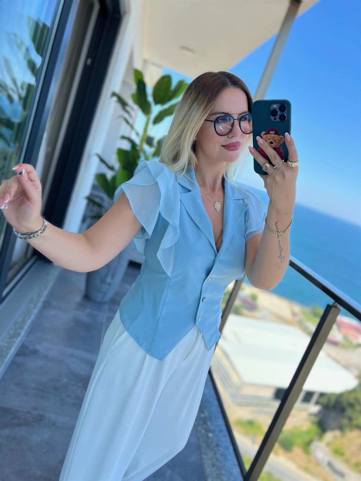 2670 Bluz BEBE MAVİ