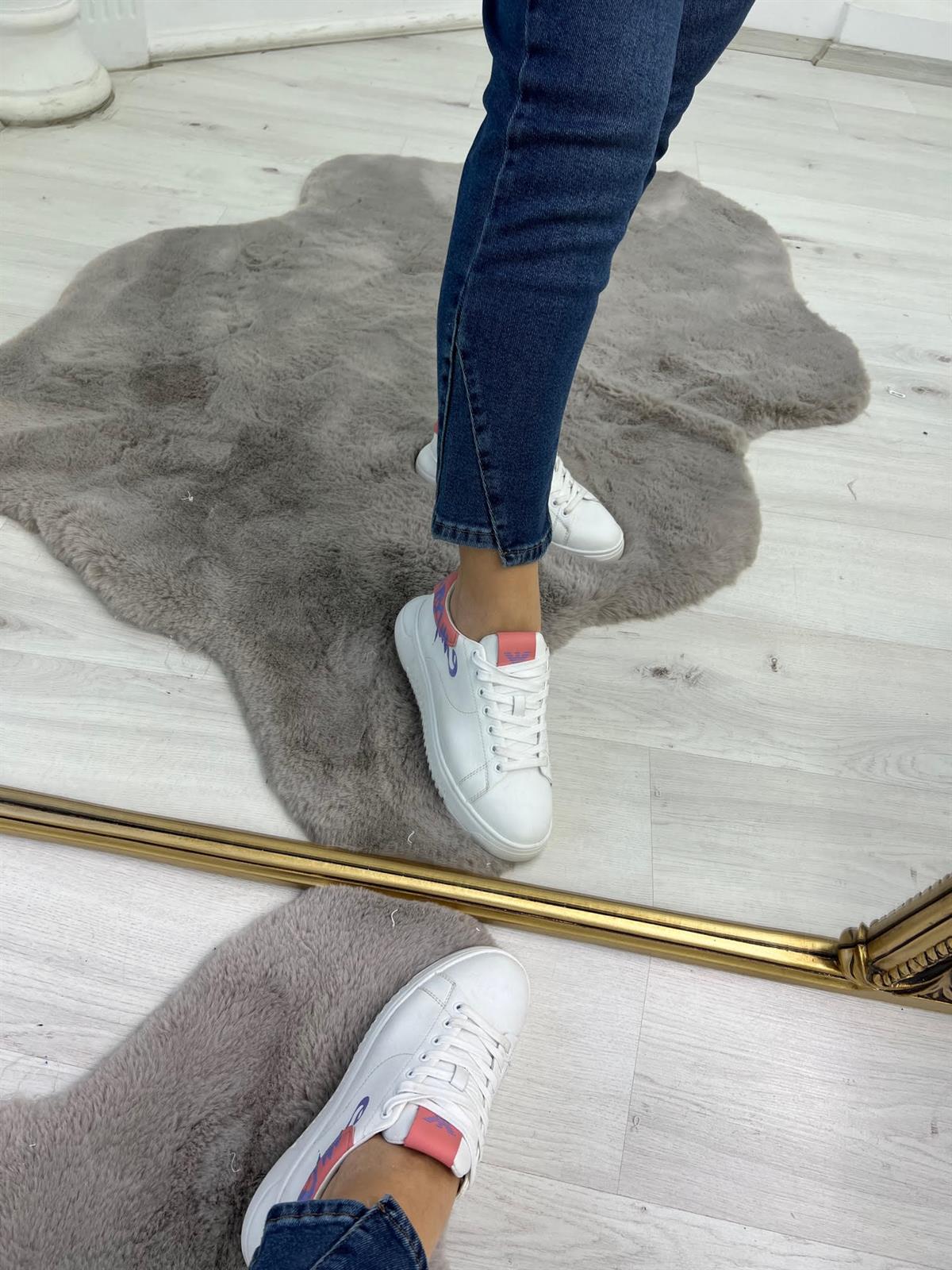 271 Paça Detaylı Mom Jean LACİVERT