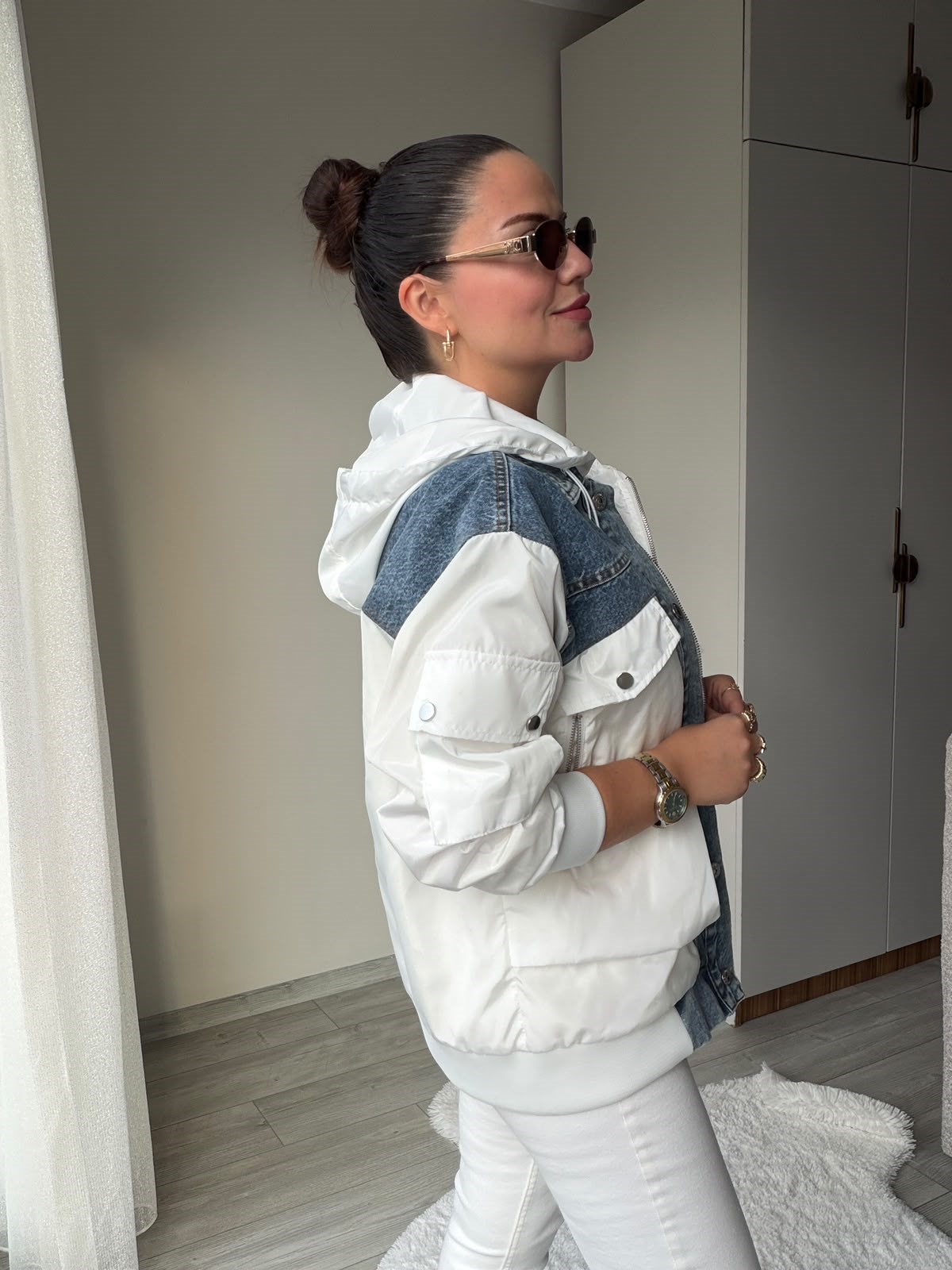 2764 Pilot Yağmurluk BEYAZ