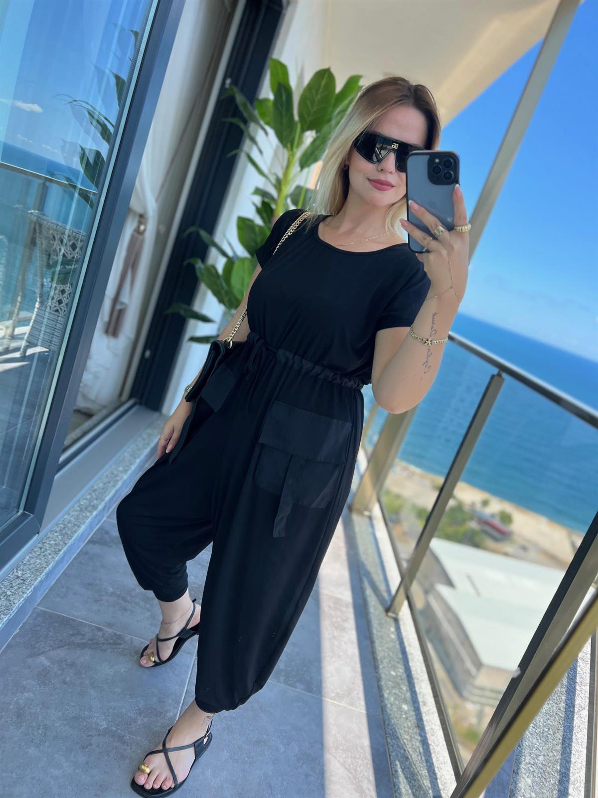27890 Tasarım Tulum SİYAH