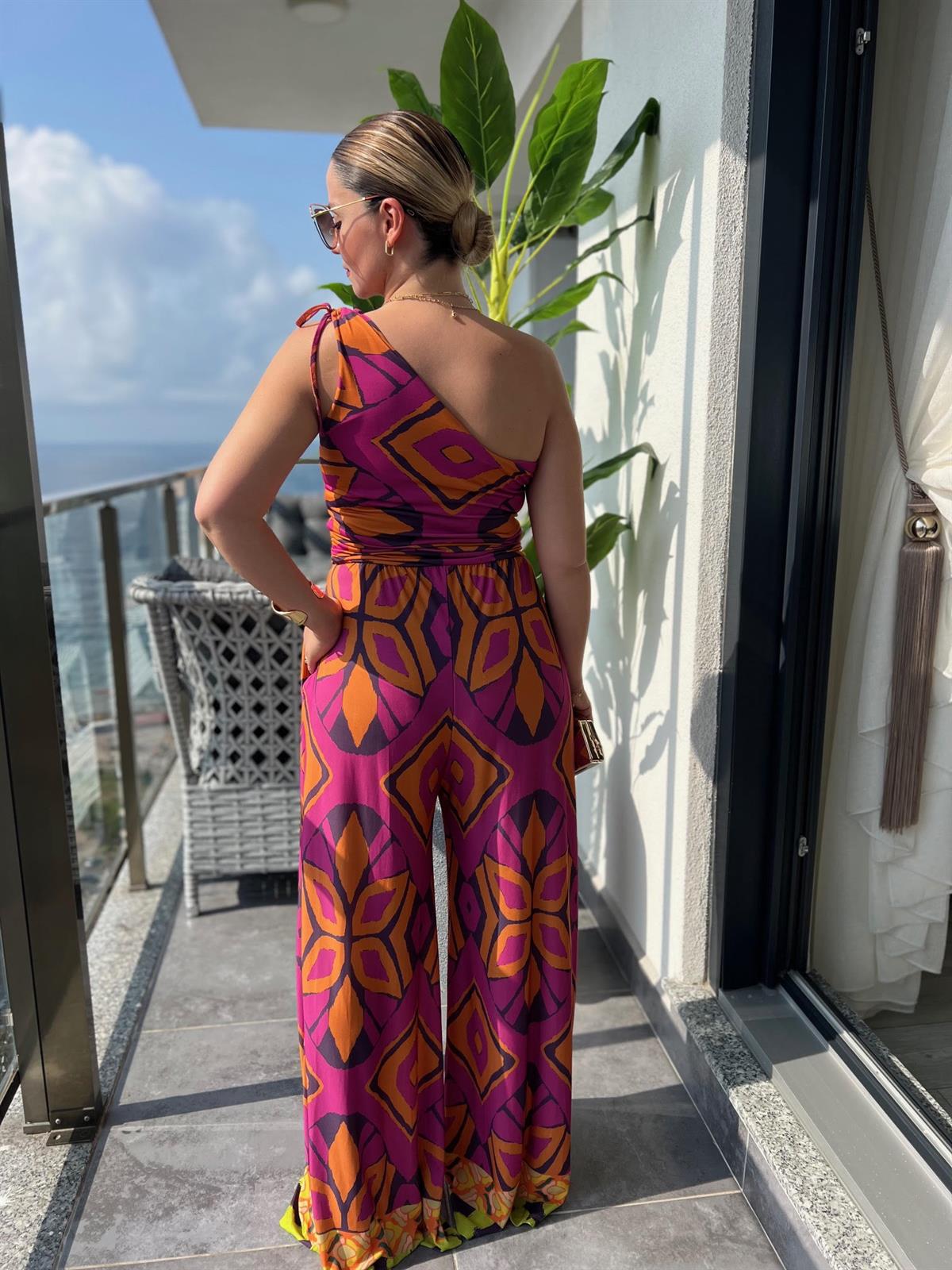 279133 Tek Omuz Tulum PEMBE