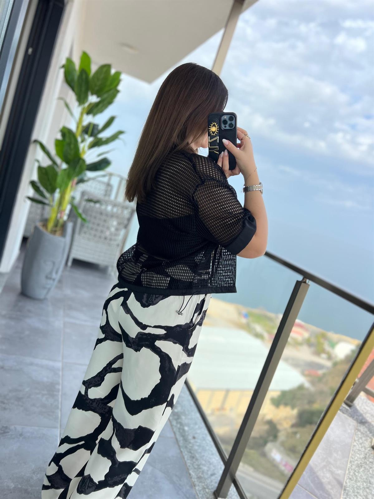 3041 File Ceket SİYAH