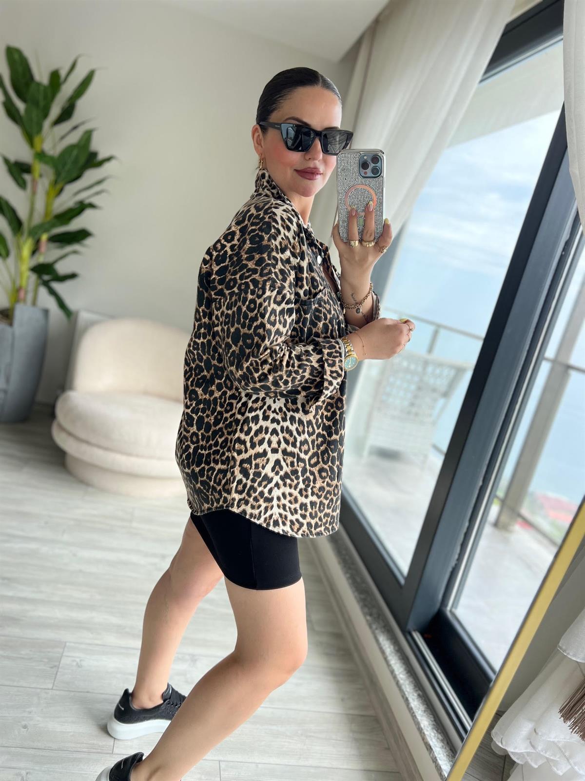 317 Cepli Gömlek LEOPAR