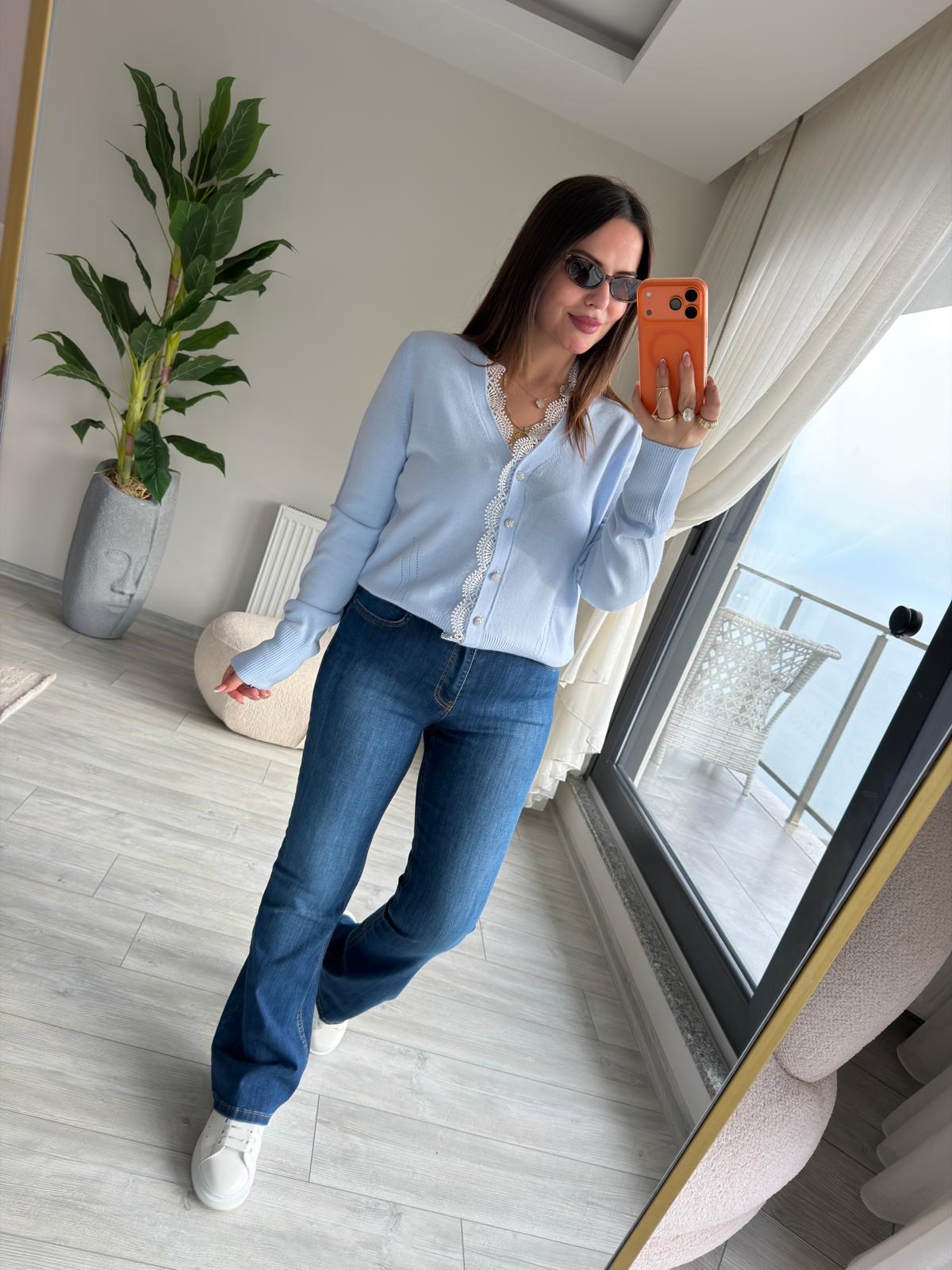3591 Kot Pantolon MAVİ