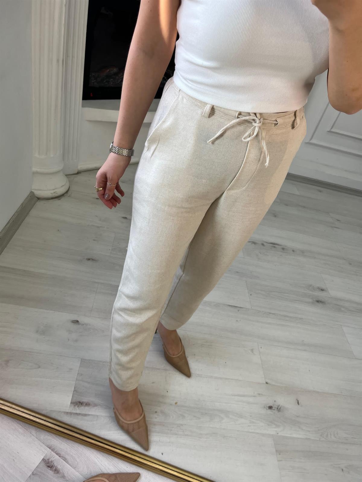 4000 Jogger Keten Pantolon TAŞ