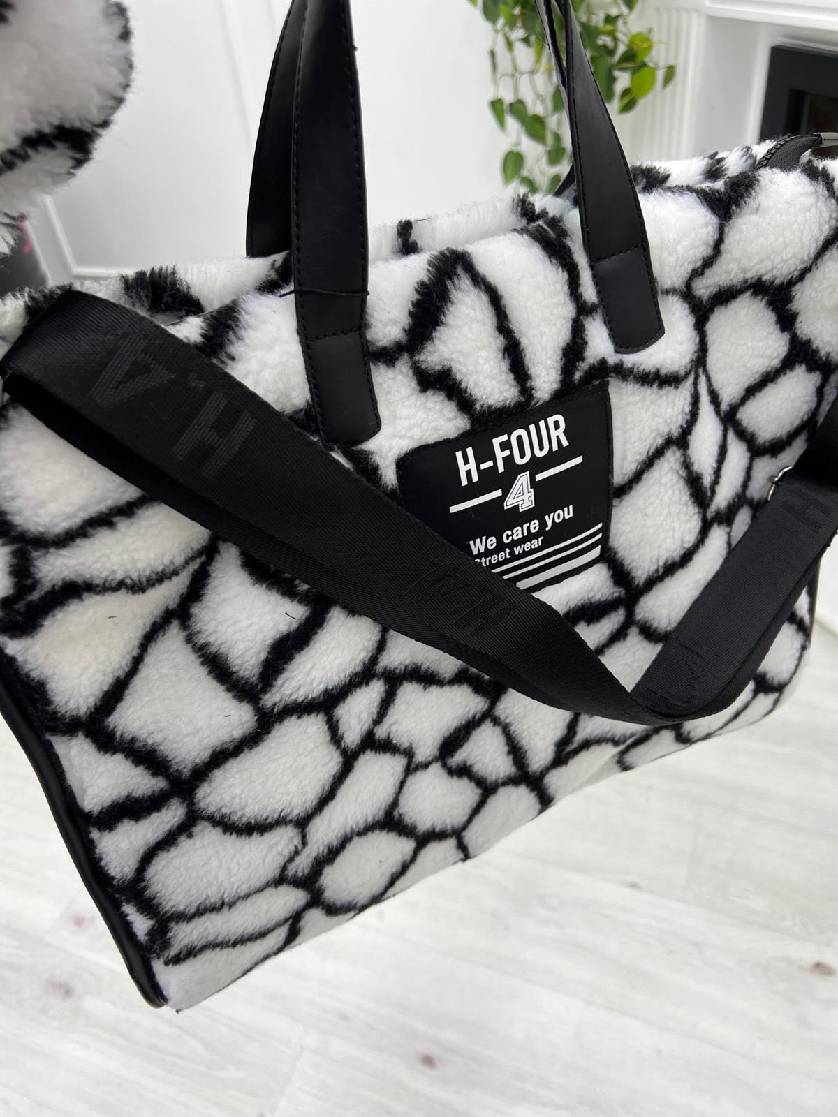 4054 Peluş Çanta SİYAH