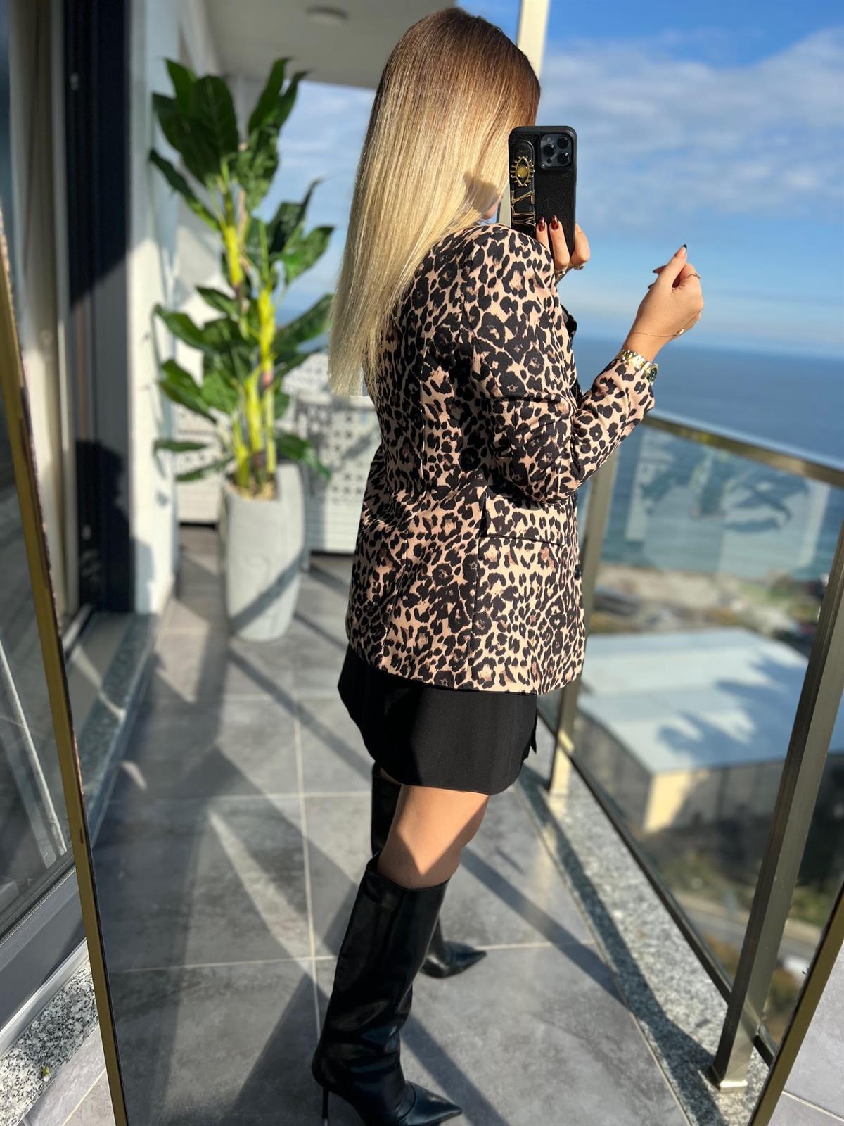 4090 Leopar Ceket LEOPAR
