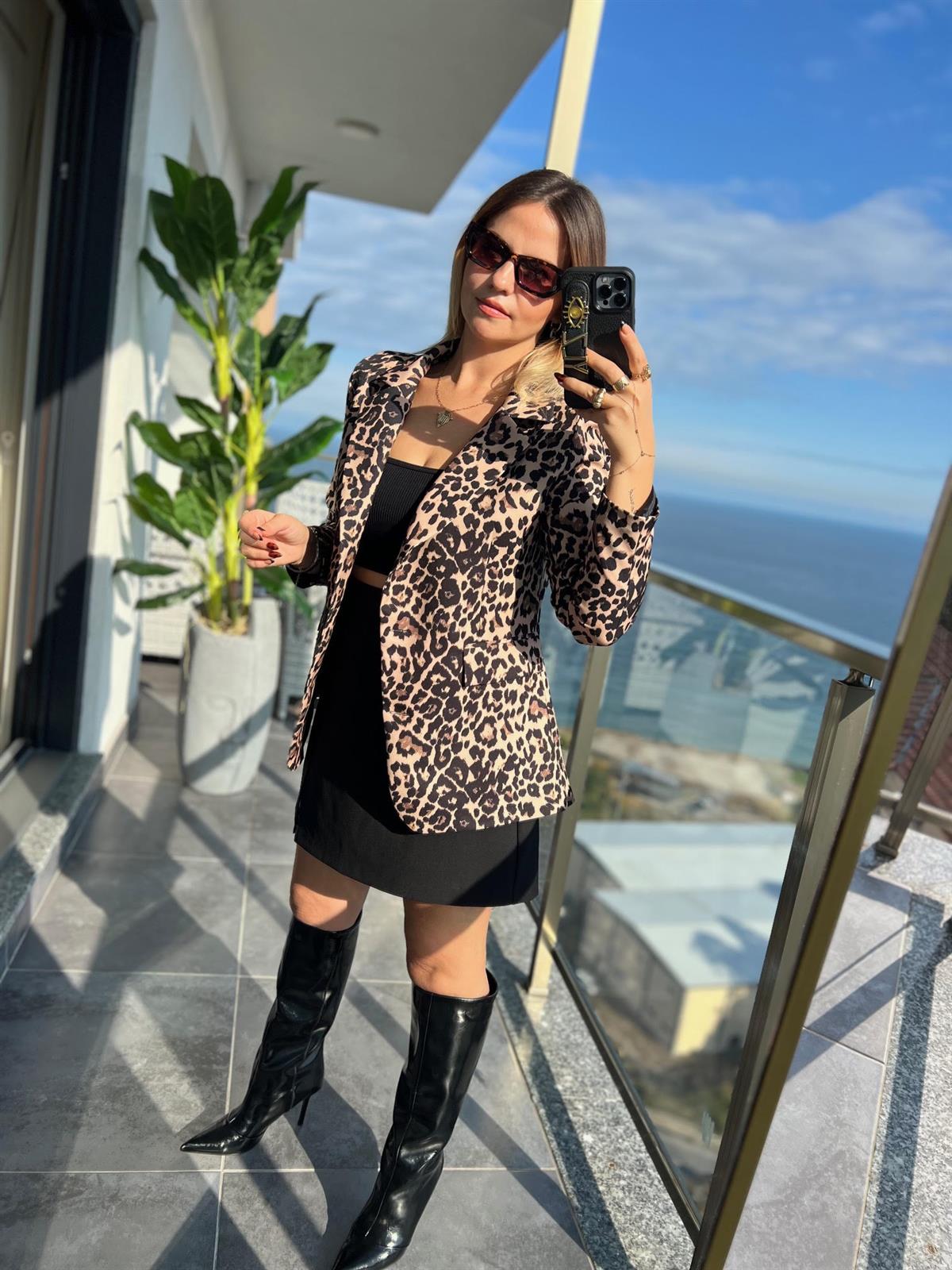 4090 Leopar Ceket LEOPAR