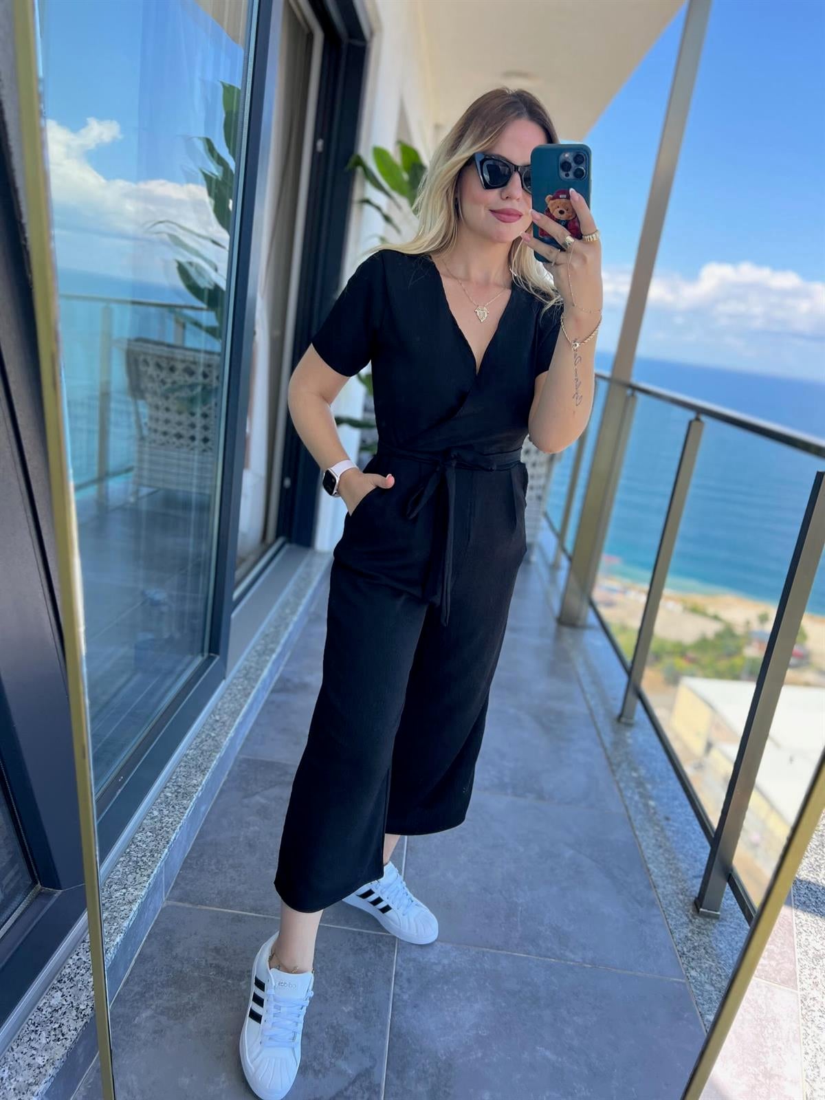 4188 Kruvaze Okyanus Tulum SİYAH